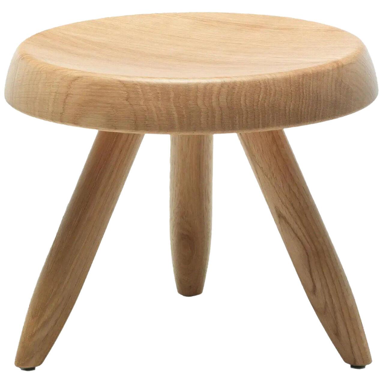 Charlotte Perriand Berger Wood Stool by Cassina