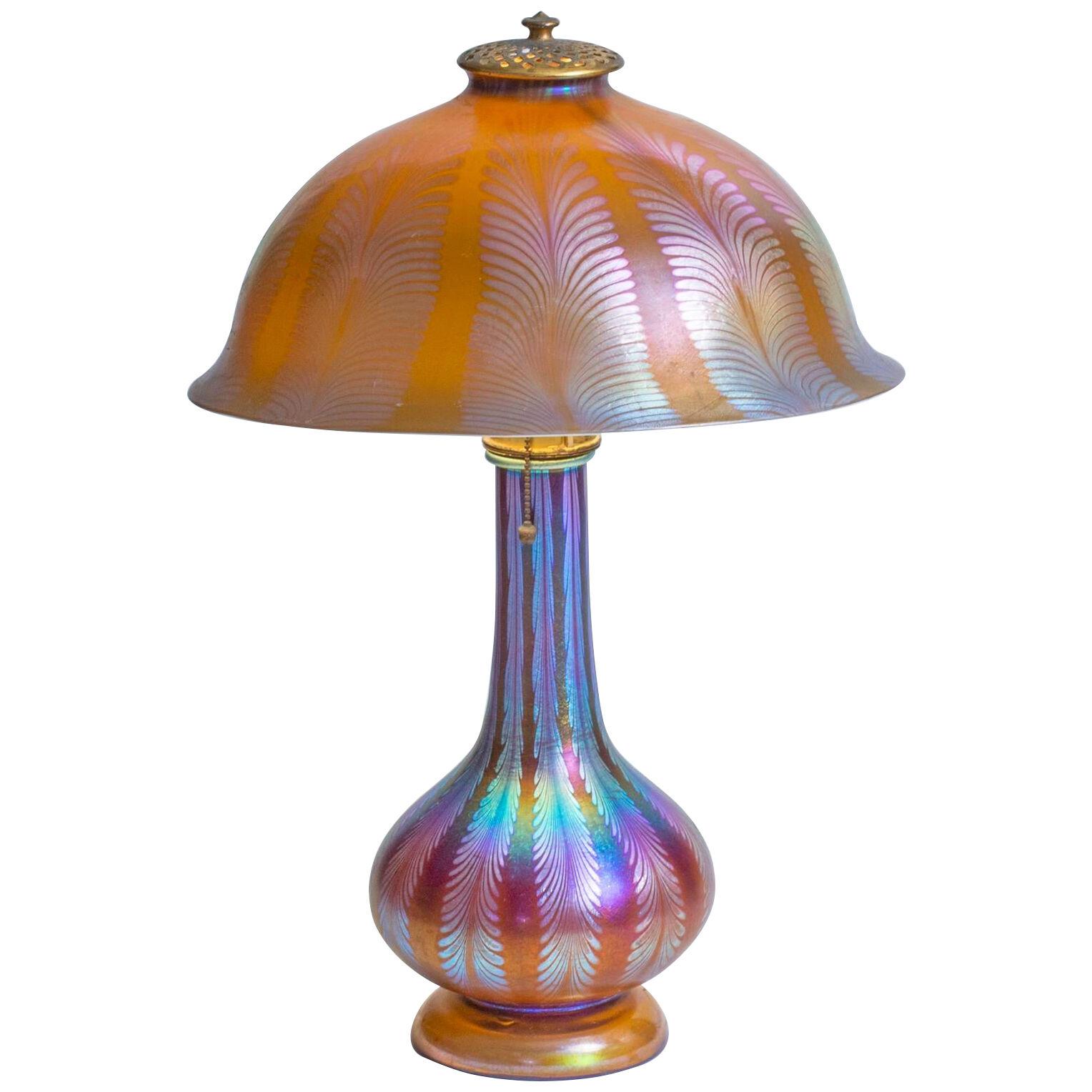 Favrile Glass Lamp