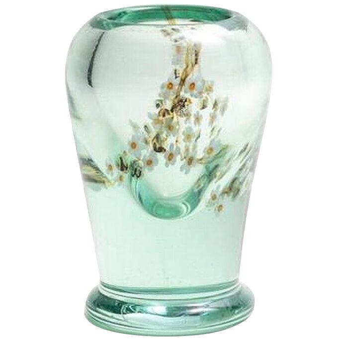 Favrile Glass Aquamarine Vase