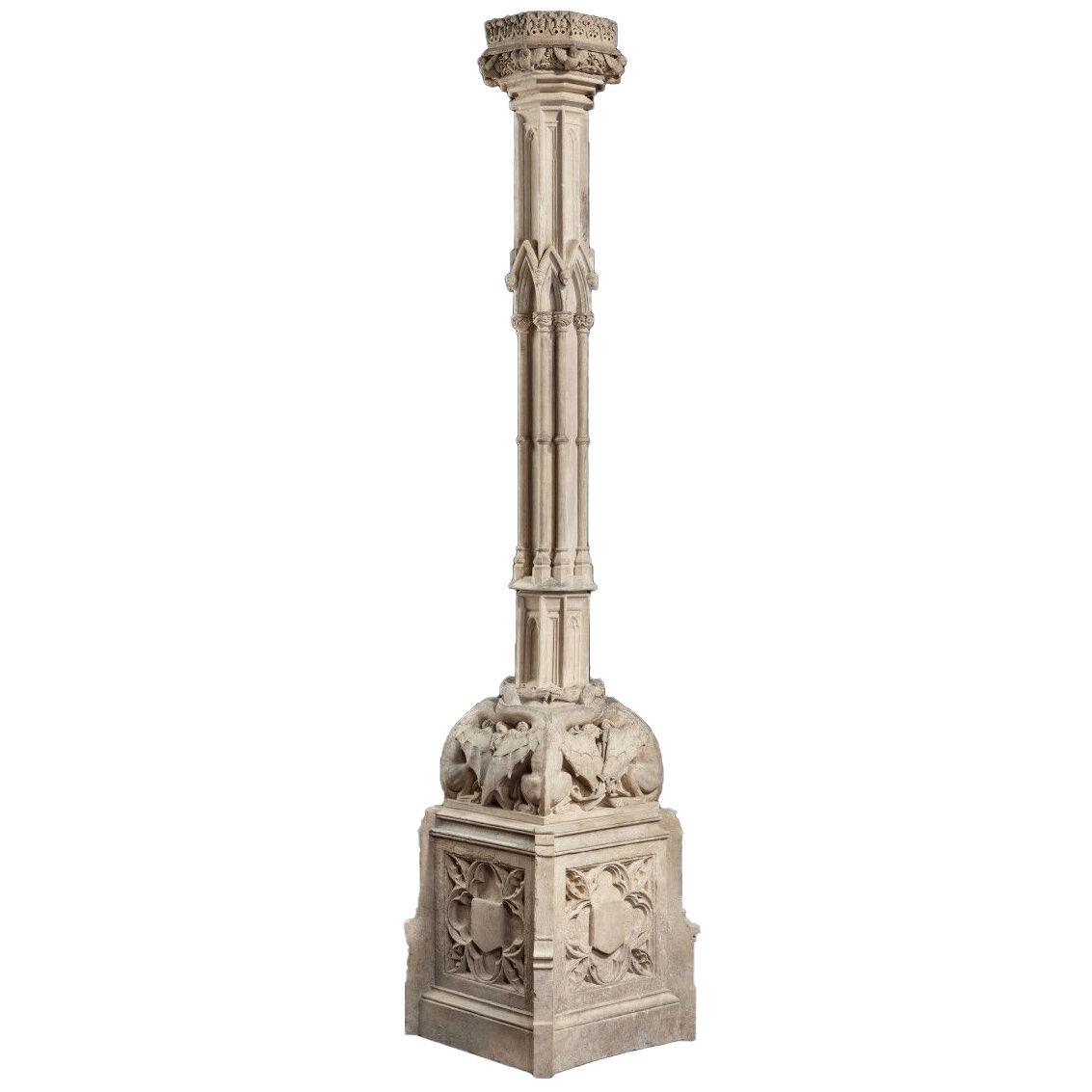 Coade Stone Torchère by Coade & Sealy. Designer: Thomas Hopper (1776-1856)