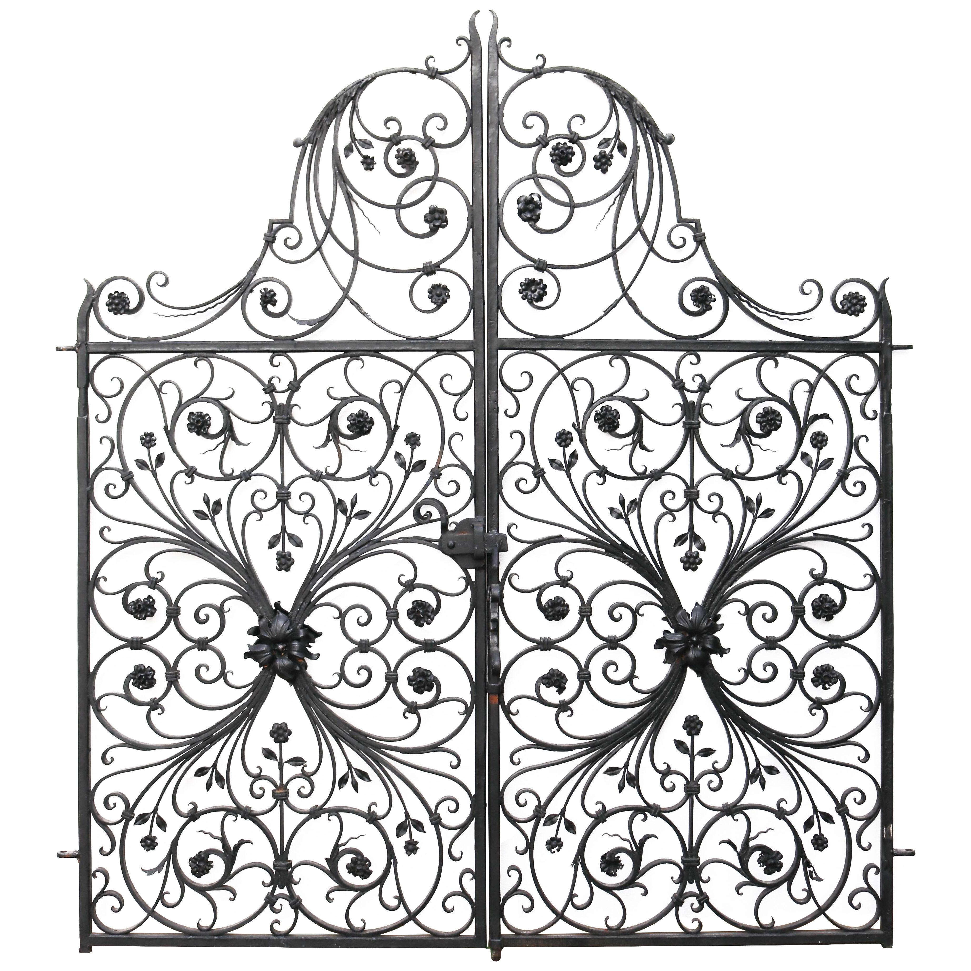 Pair of Victorian Style Garden Gates
