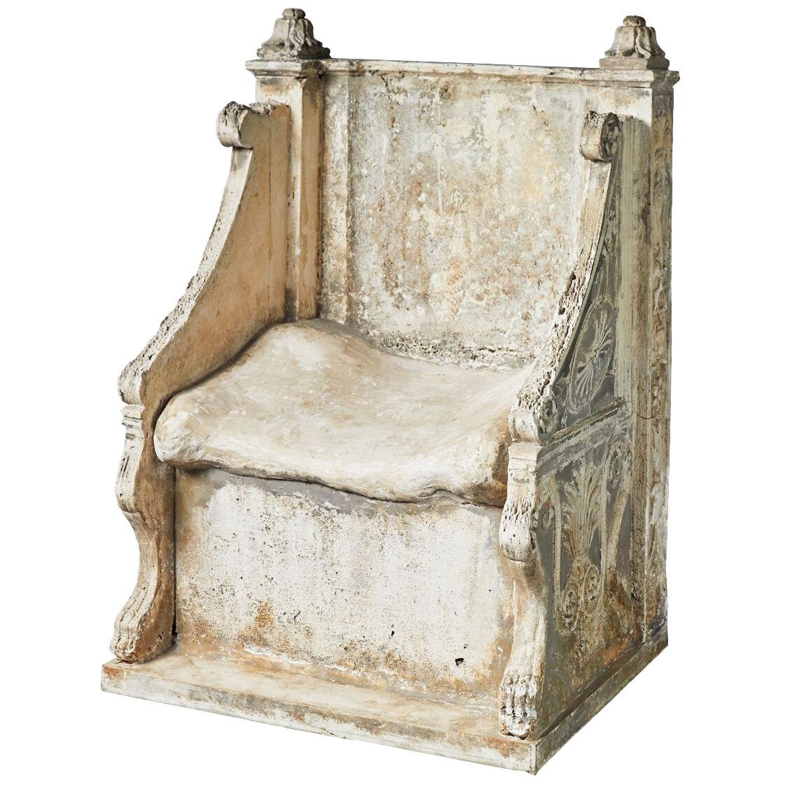 Full Size Antique Model Throne of Saint Peter