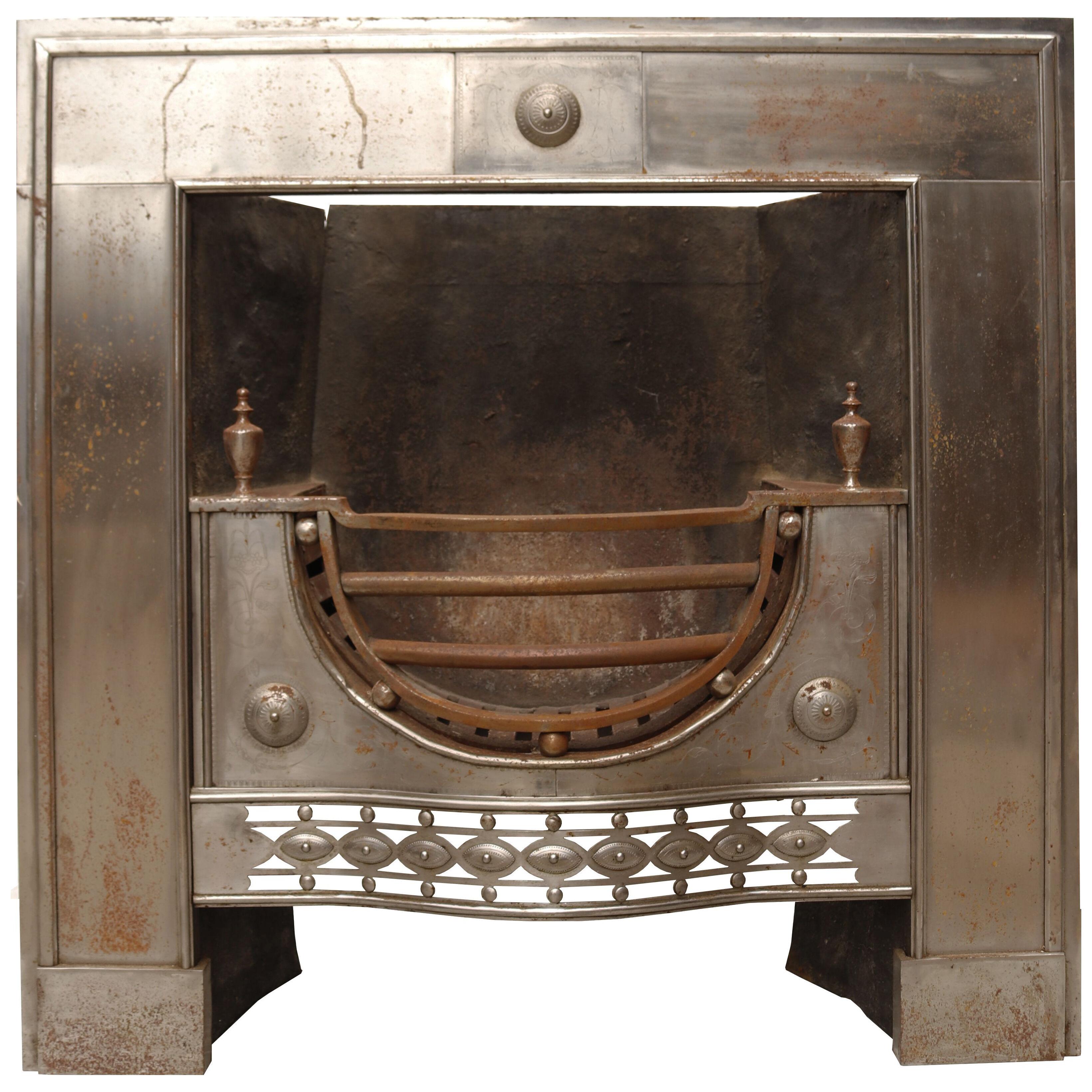 English 18th Century Register Fire Grate
