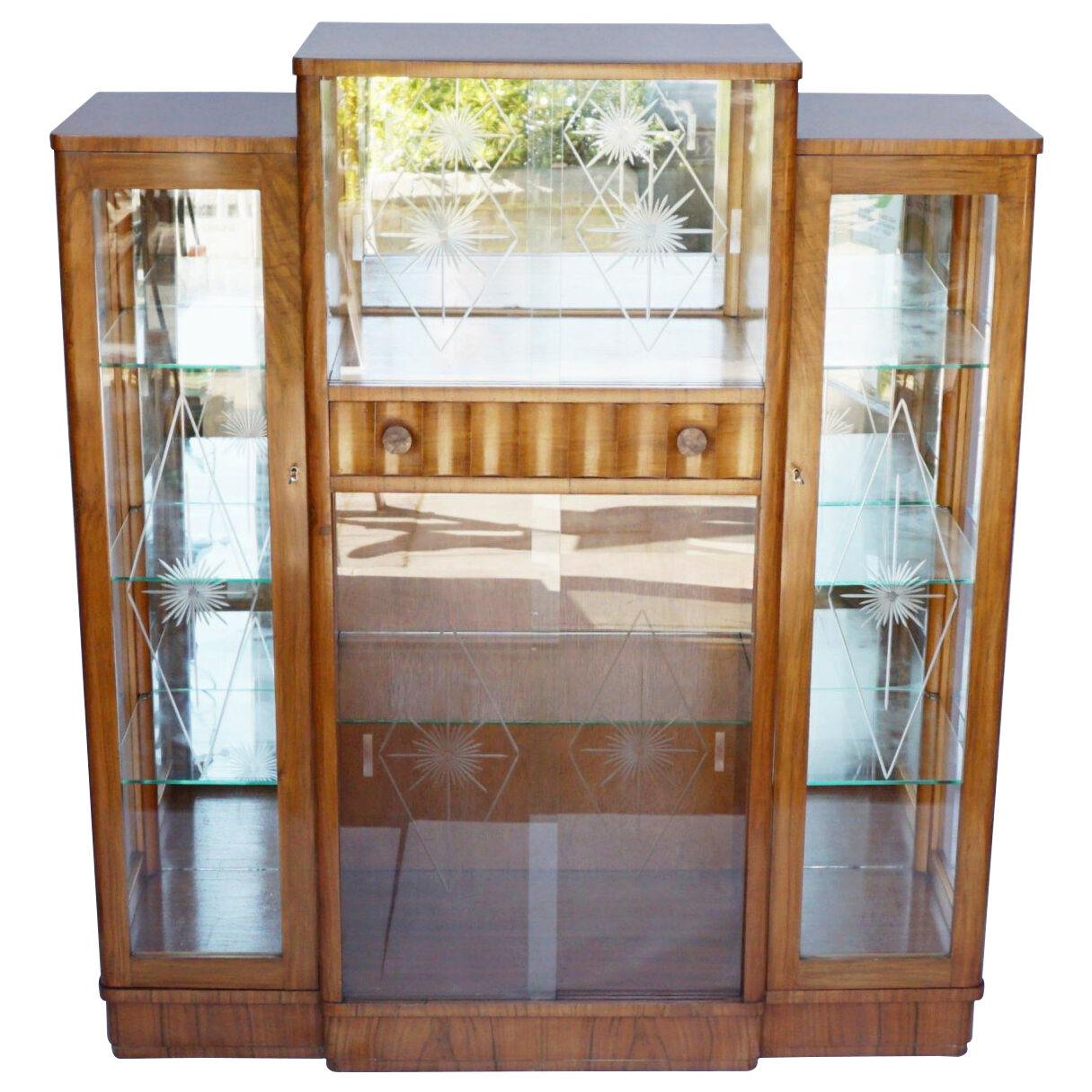 Art Deco Display Cabinet 