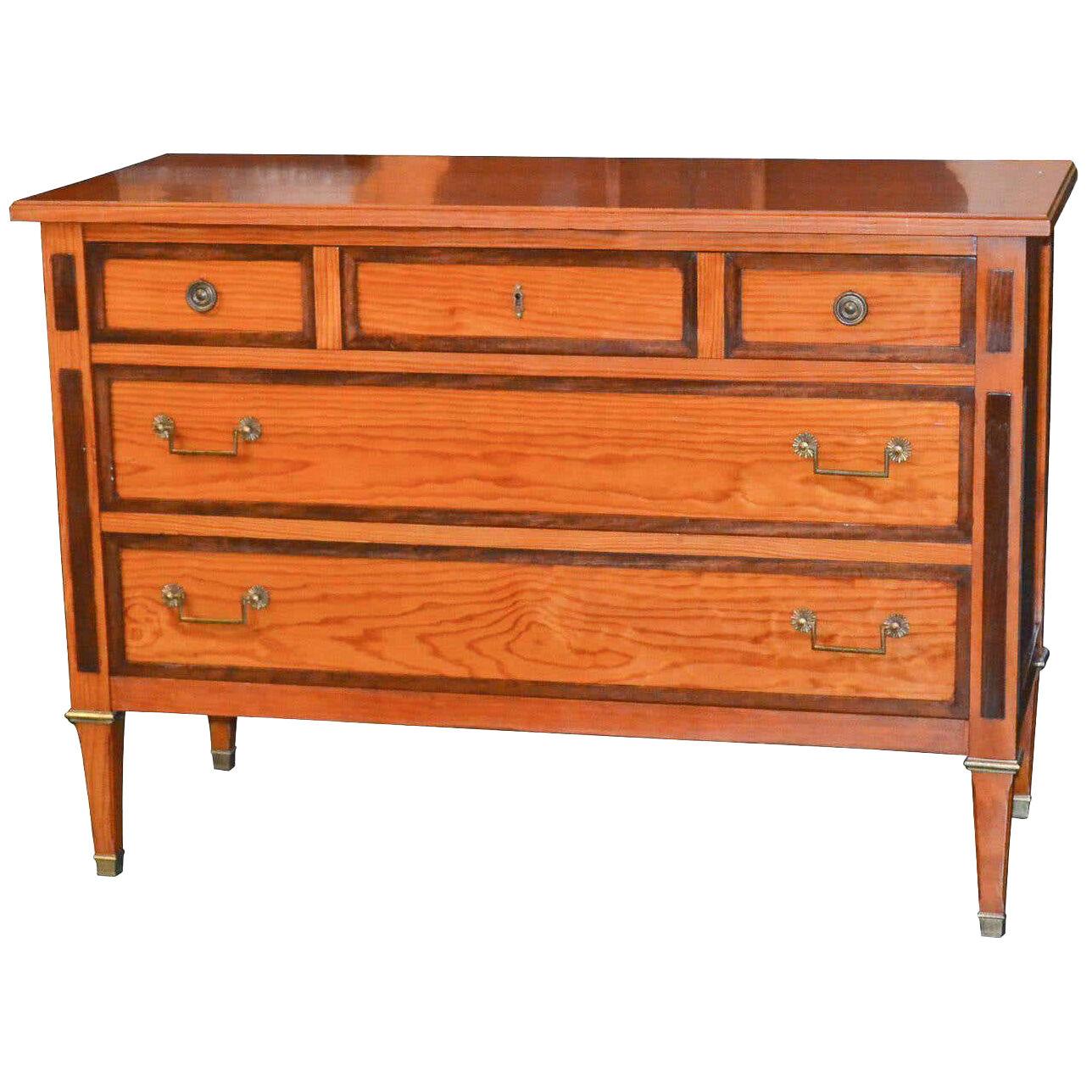 Handsome French Maple Commode
