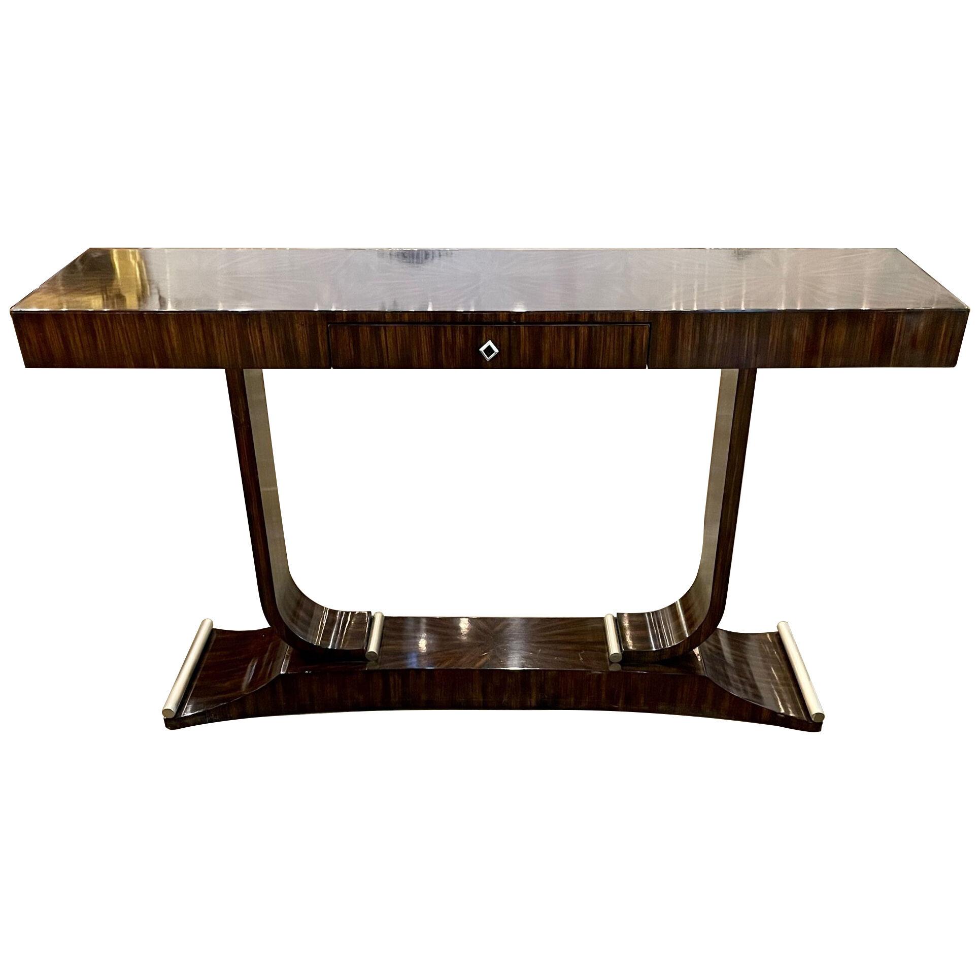 Vintage Art Deco Style Console by Maitland Smith