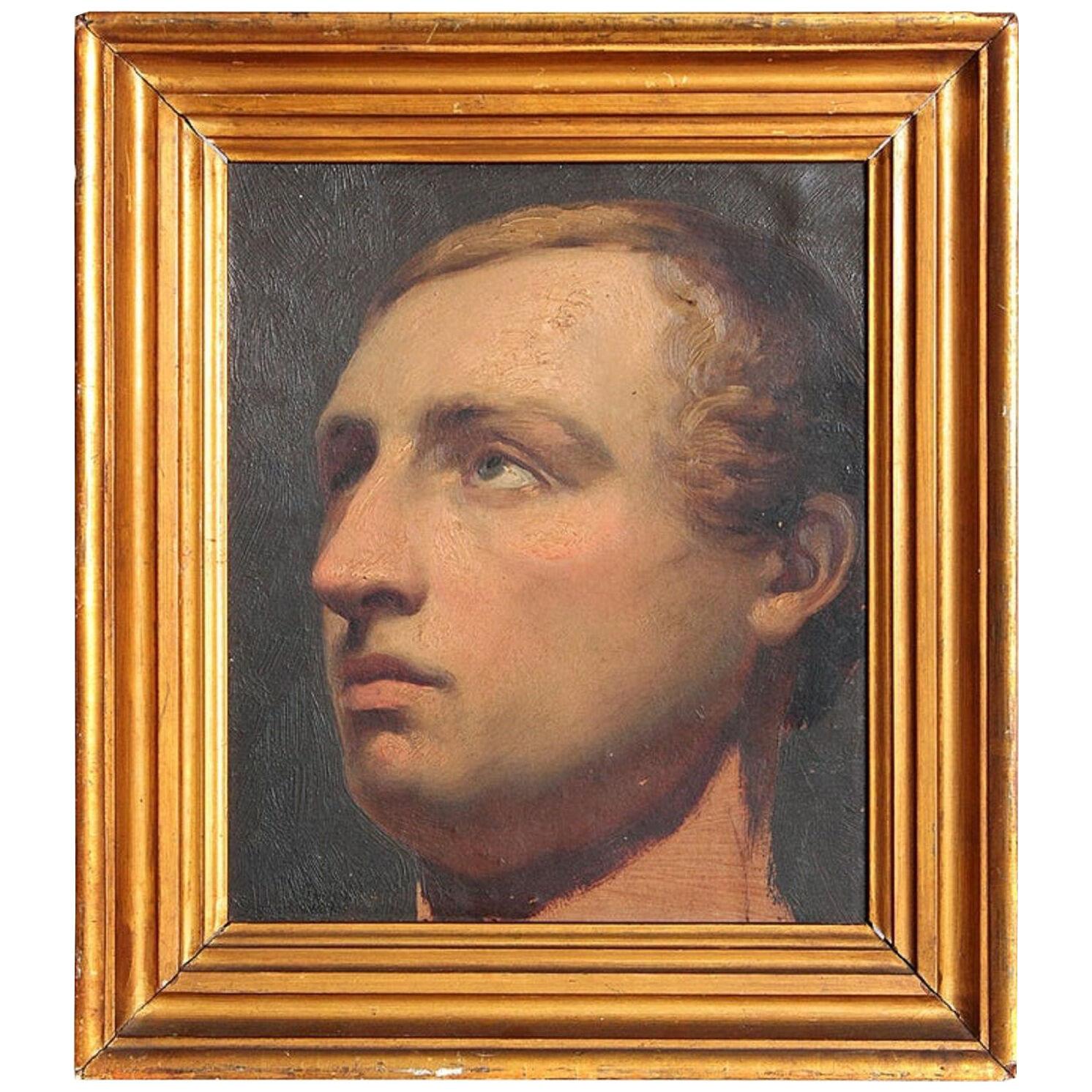 Portrait of a Young Man by Willem Hendrik Schmidt (Dutch, 1809-1849)