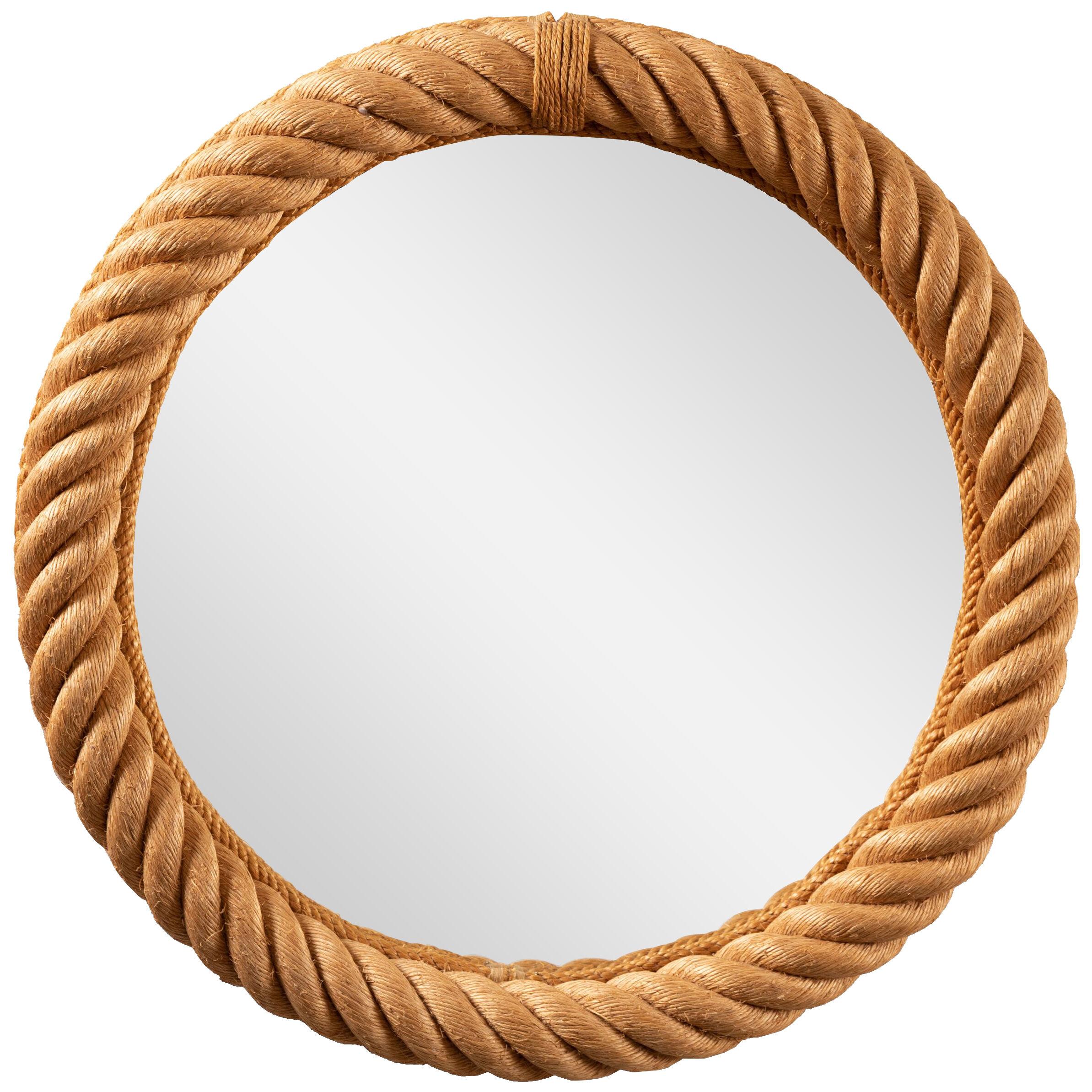 Rope Mirror by Audoux-Minet