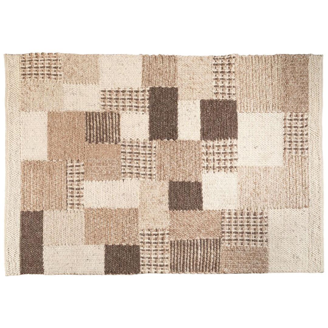 Wool Flat-Weave Carpet, Sweden, 1970s