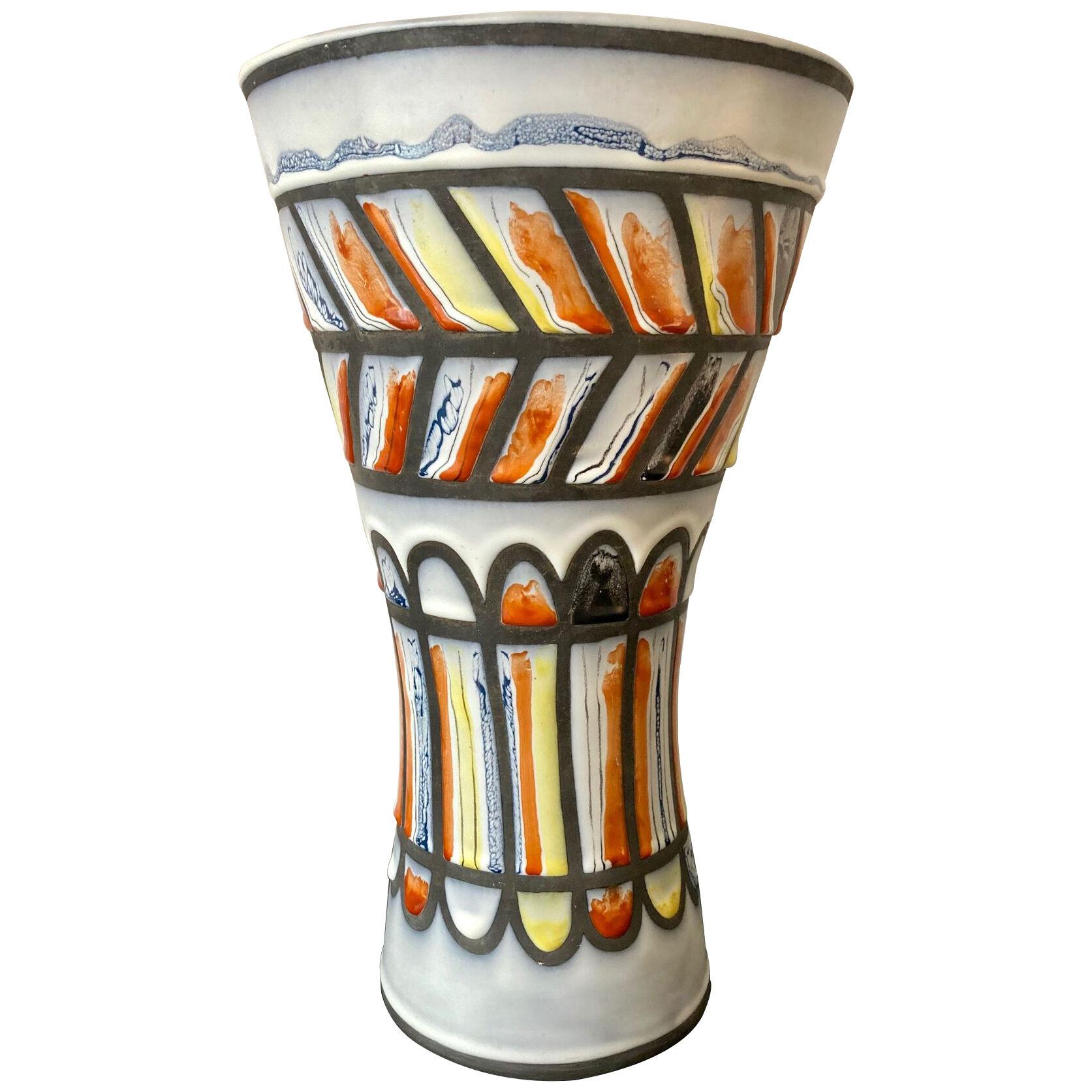 "Diabolo" Vase by Roger Capron, Vallauris