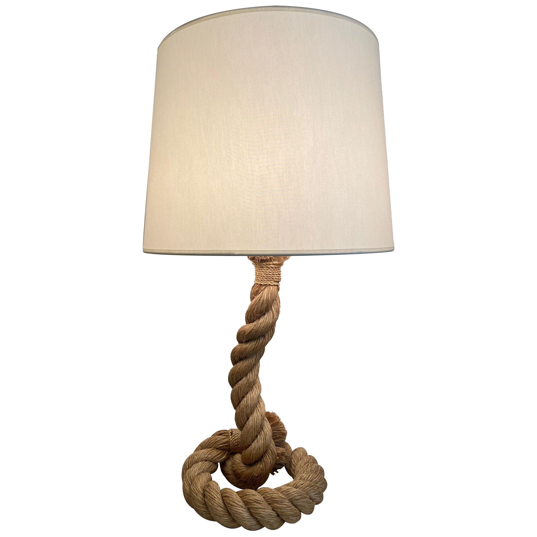  Rope Lamp by Audoux-Minet
