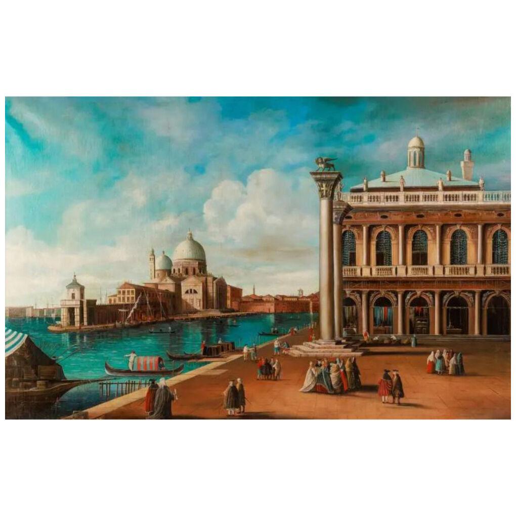Follower of Giovanni Antonio Canal, Called Canaletto, A Monumental Painting