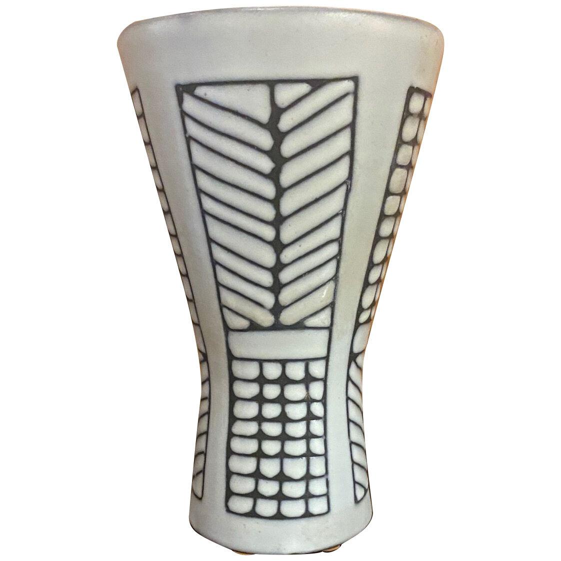 Ceramic Vase "Cornet" by Roger Capron, Vallauris, France, 1950s