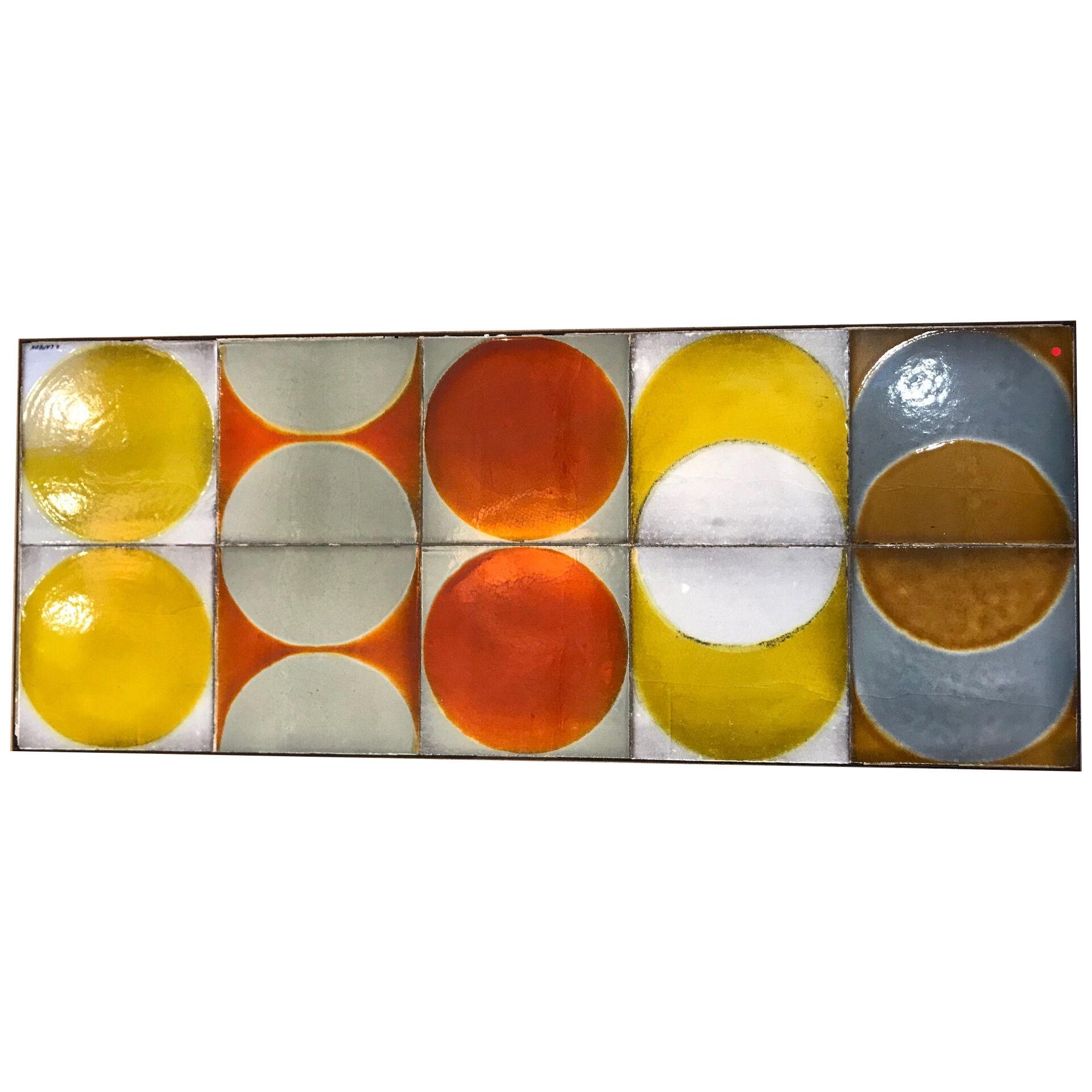 Ceramic coffee table by Roger Capron, Vallauris, France, 1960s
