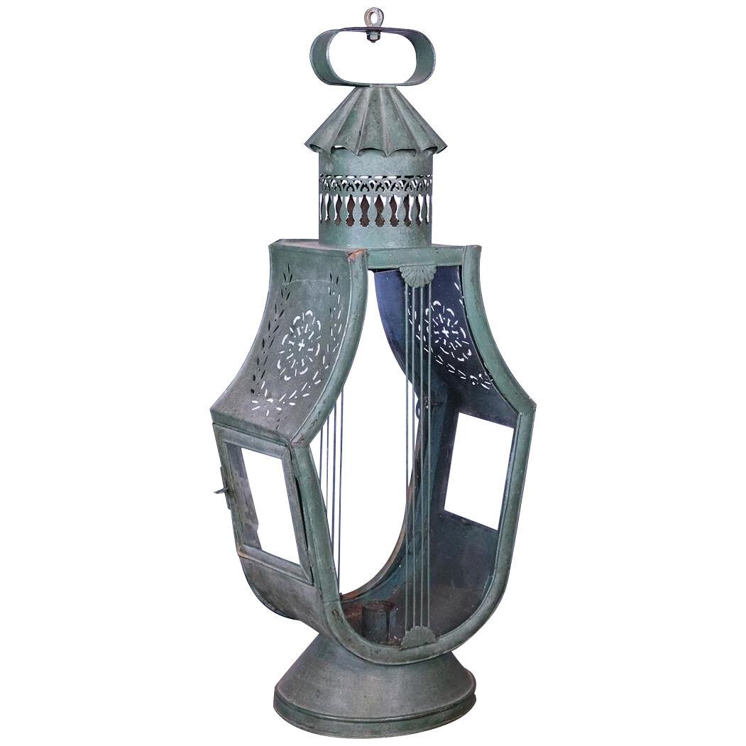 Early 19th Century Toleware Lantern
