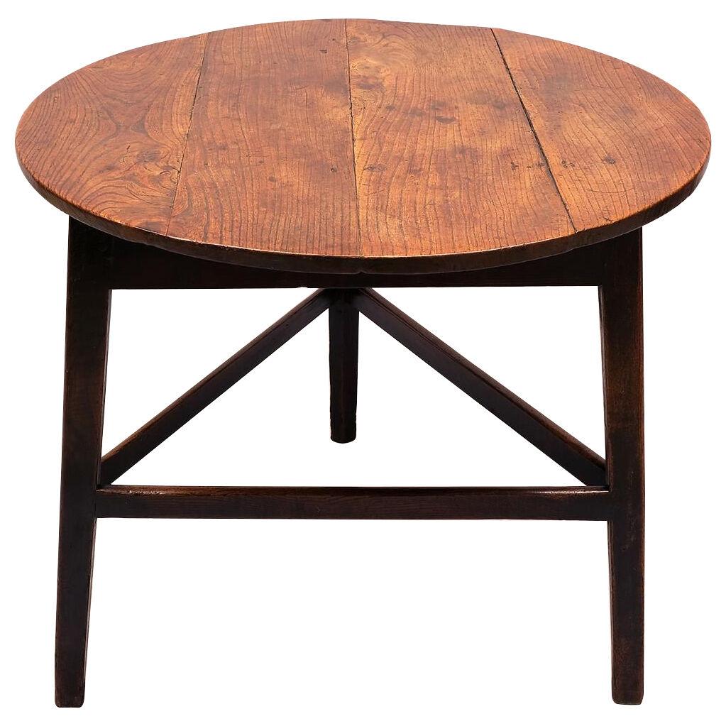 Large 18th Century Ash Cricket Table