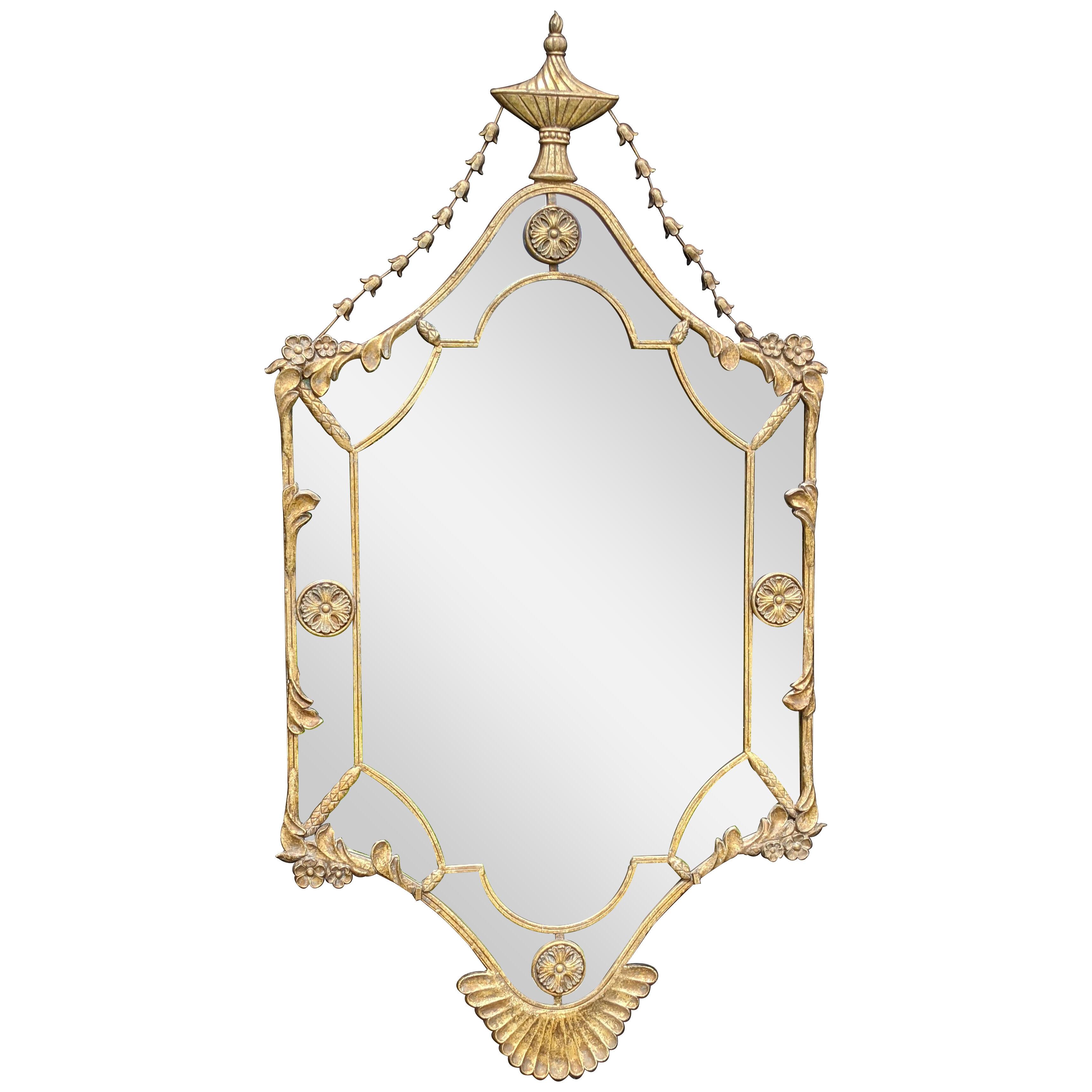 Early 20th Century Gilded Wall Mirror