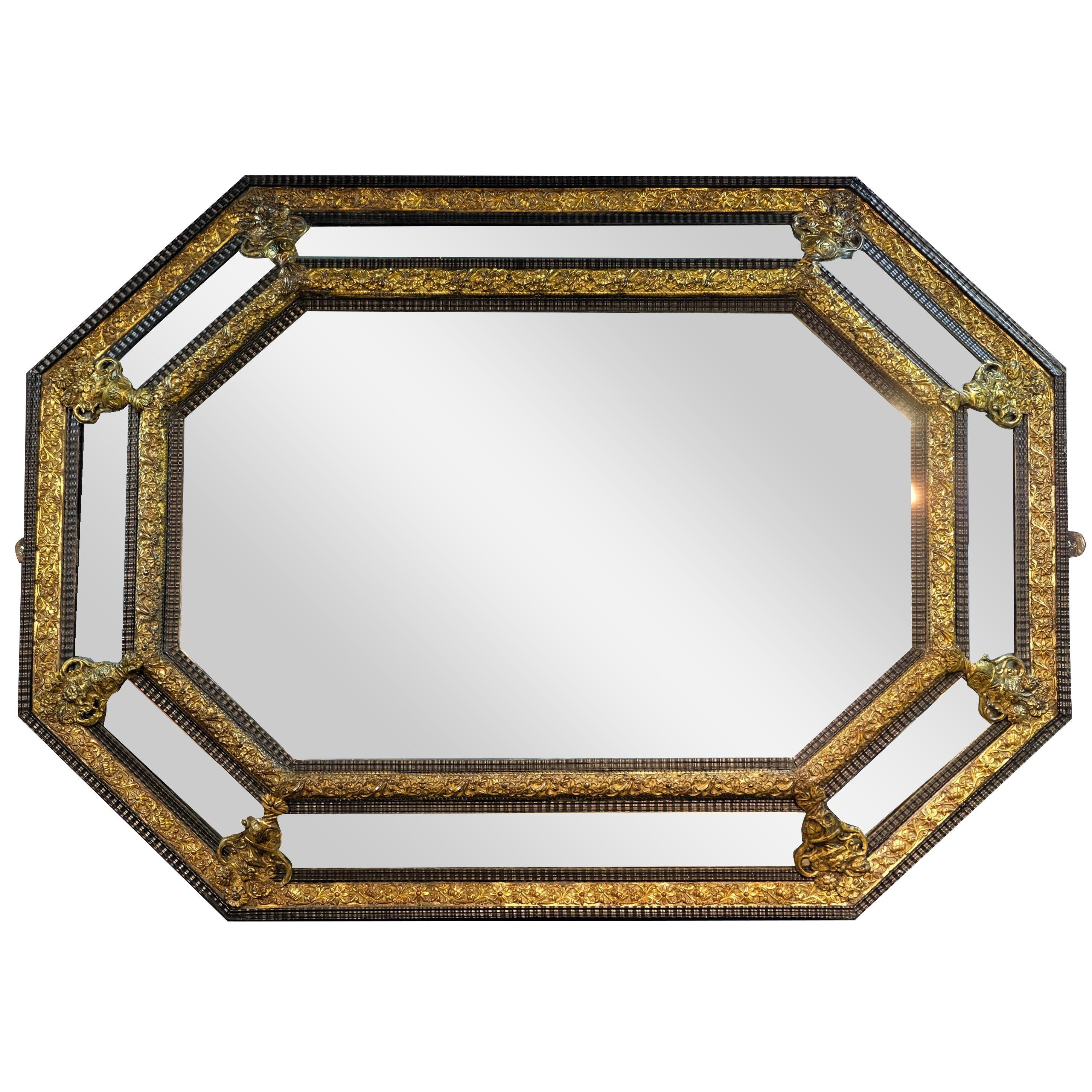 19th Century Flemish Wall Mirror