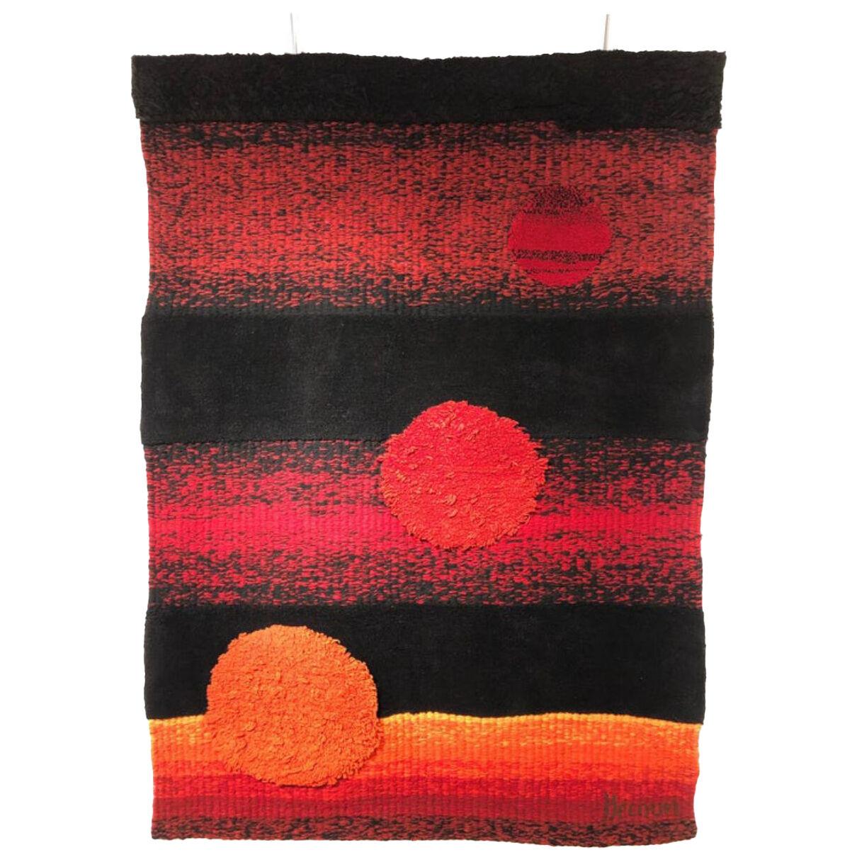 Wall tapestry by Philippe Hecquet  From 1970