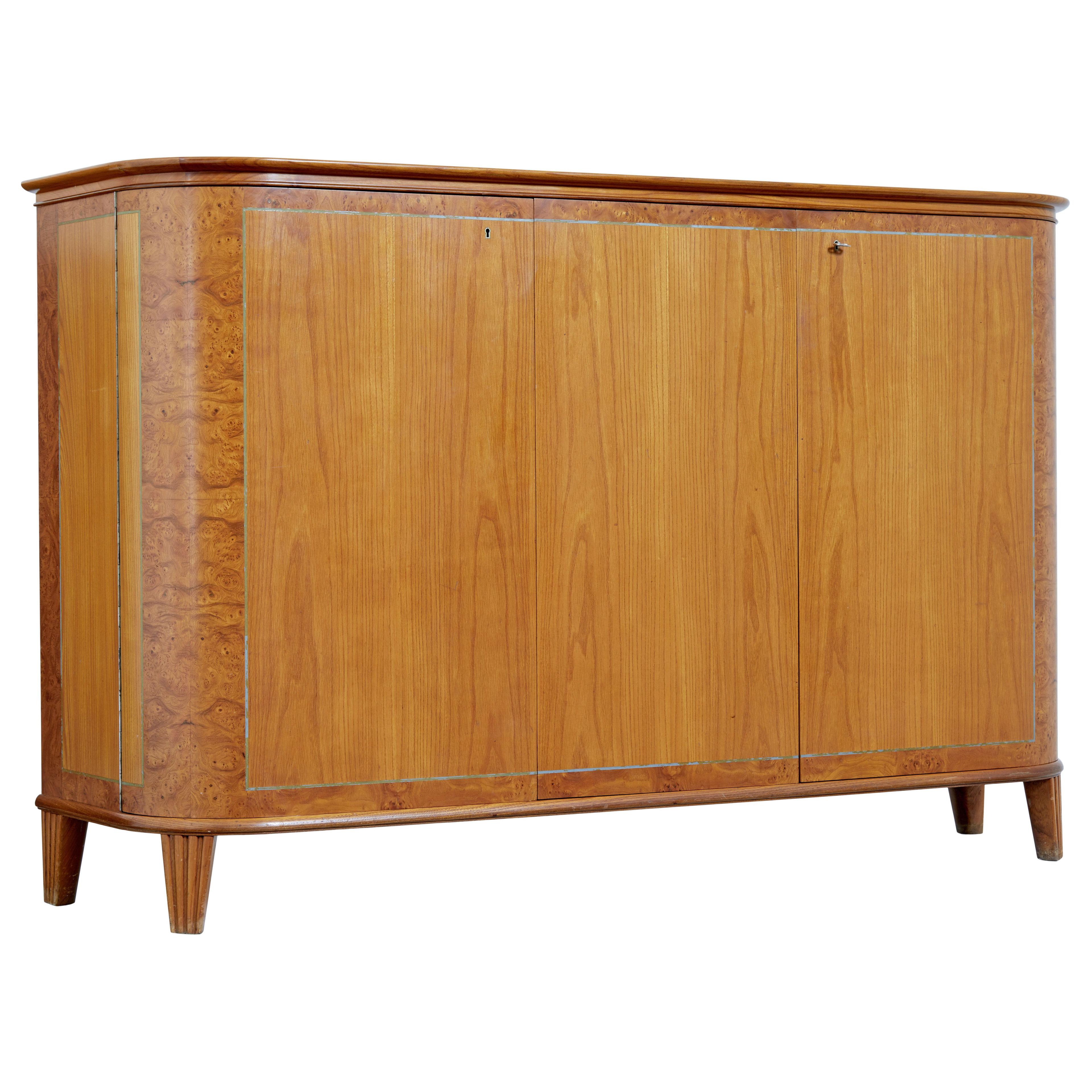 MID CENTURY ELM SIDEBOARD BY THYSELLS MOBLER