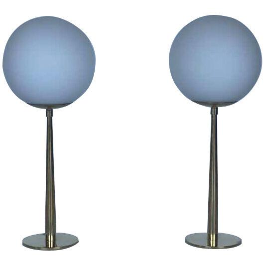 Pair of 2 Table Lamps by Hans Agne Jakobsson, 1960