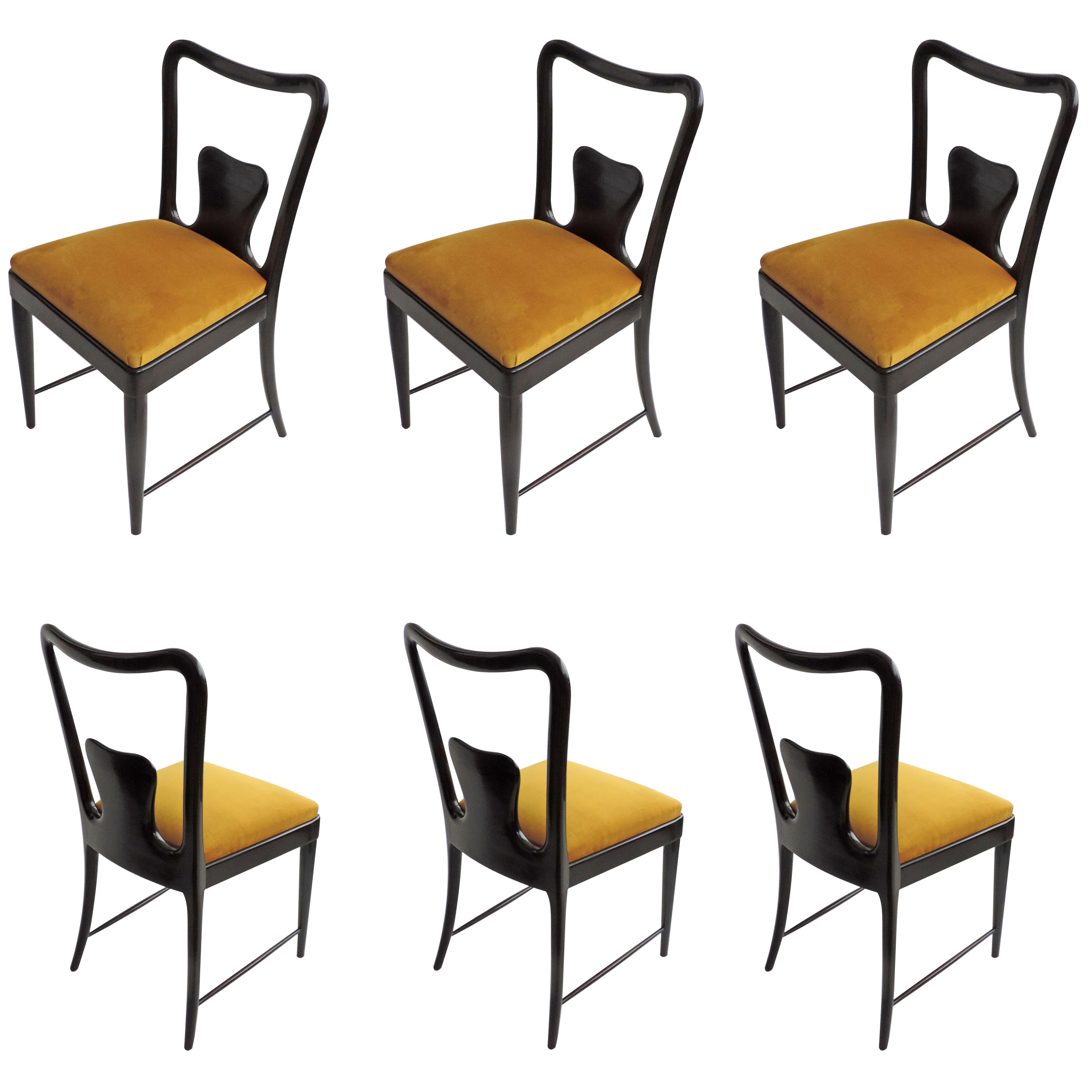 Guglielmo Ulrich set of six dining chairs