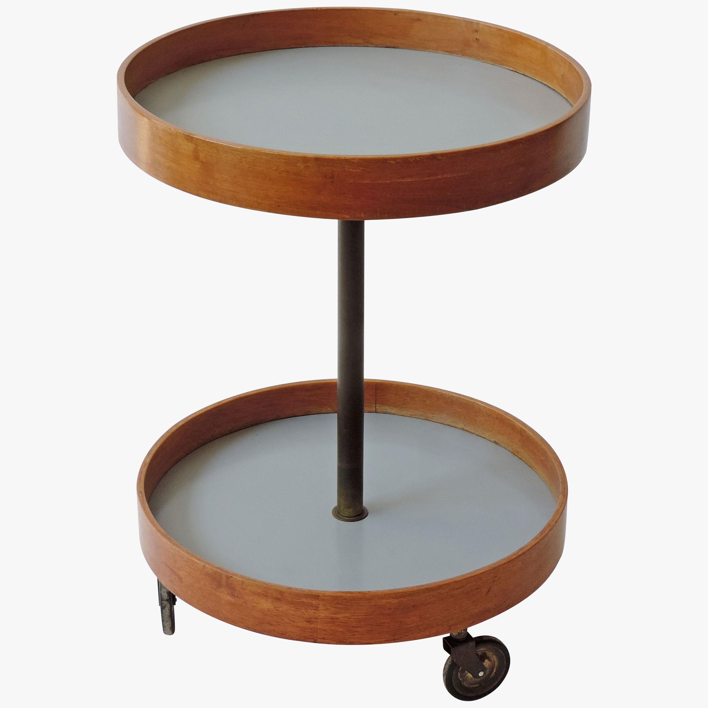 Renato Forti Bar Cart or Work Unit, Italy, 1950s