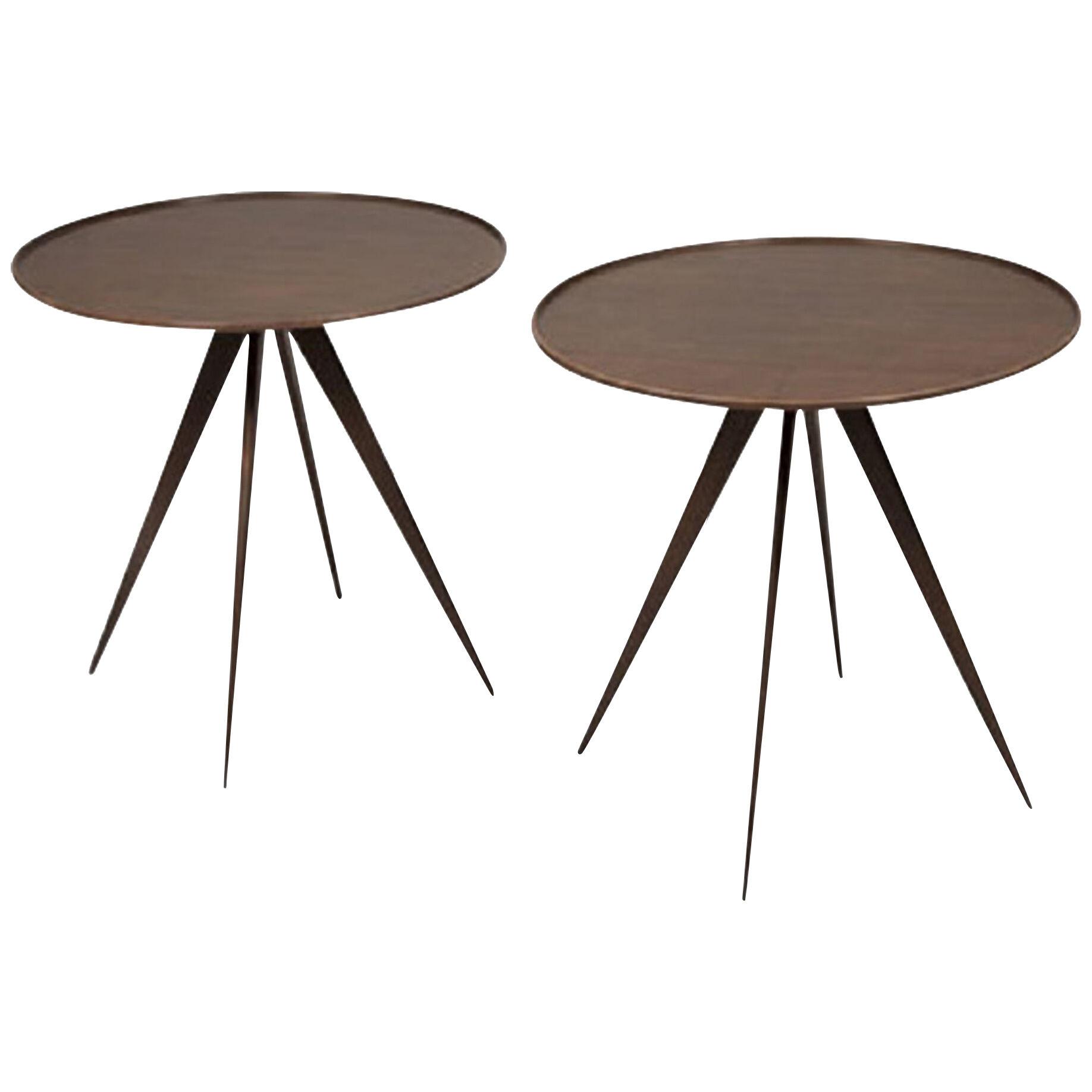 Pair of Mid-Century Style Side Tables