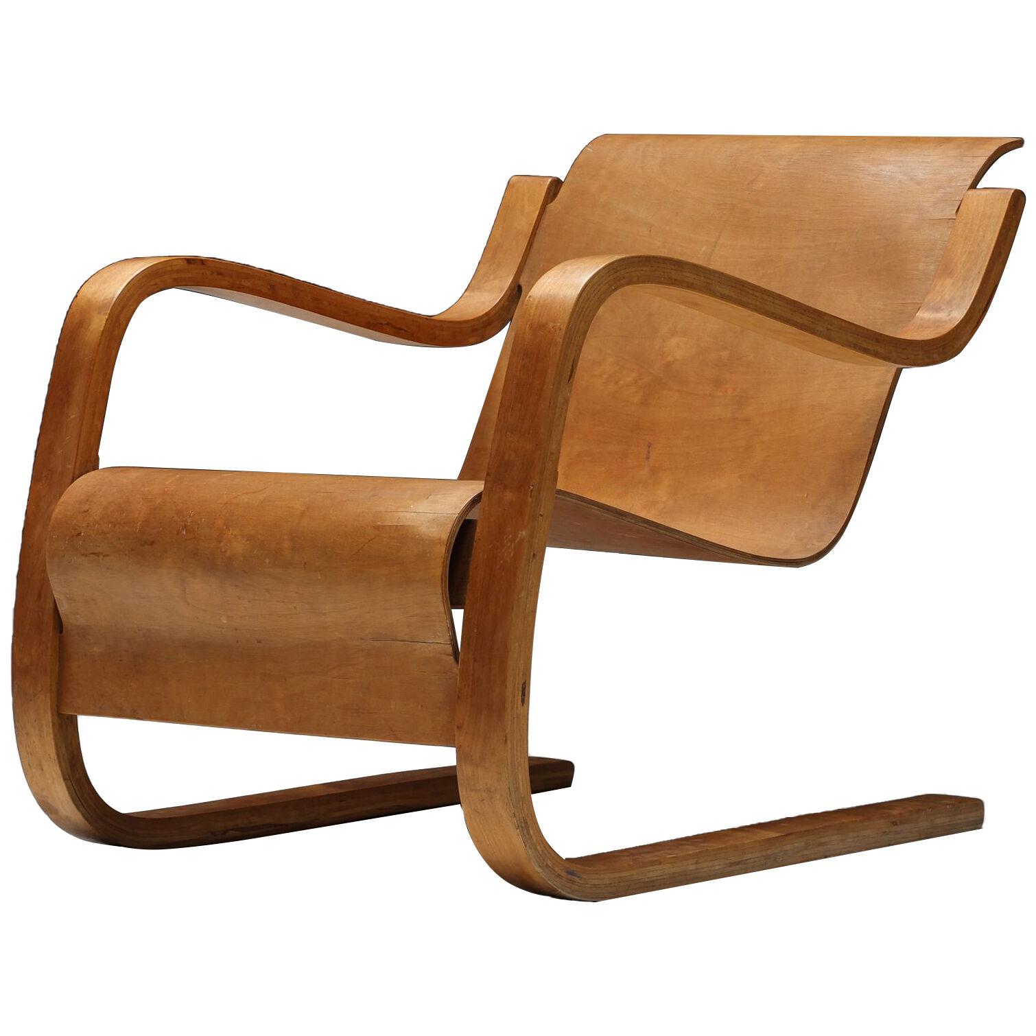 Cantilever Lounge Chair nr. 31 by Alvar Aalto