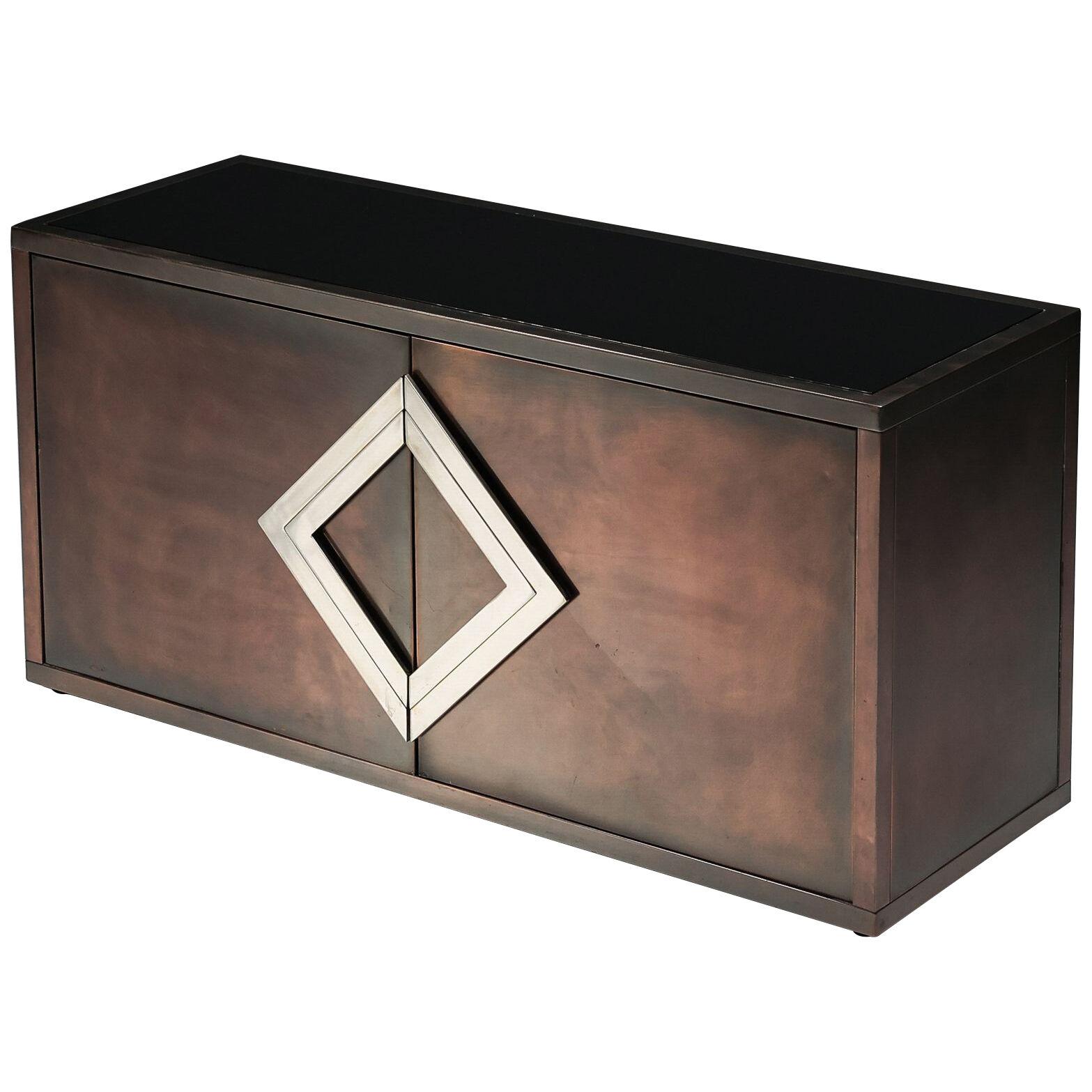 Hollywood Regency Bronze Credenza in the Style of Maison Jansen - 1970