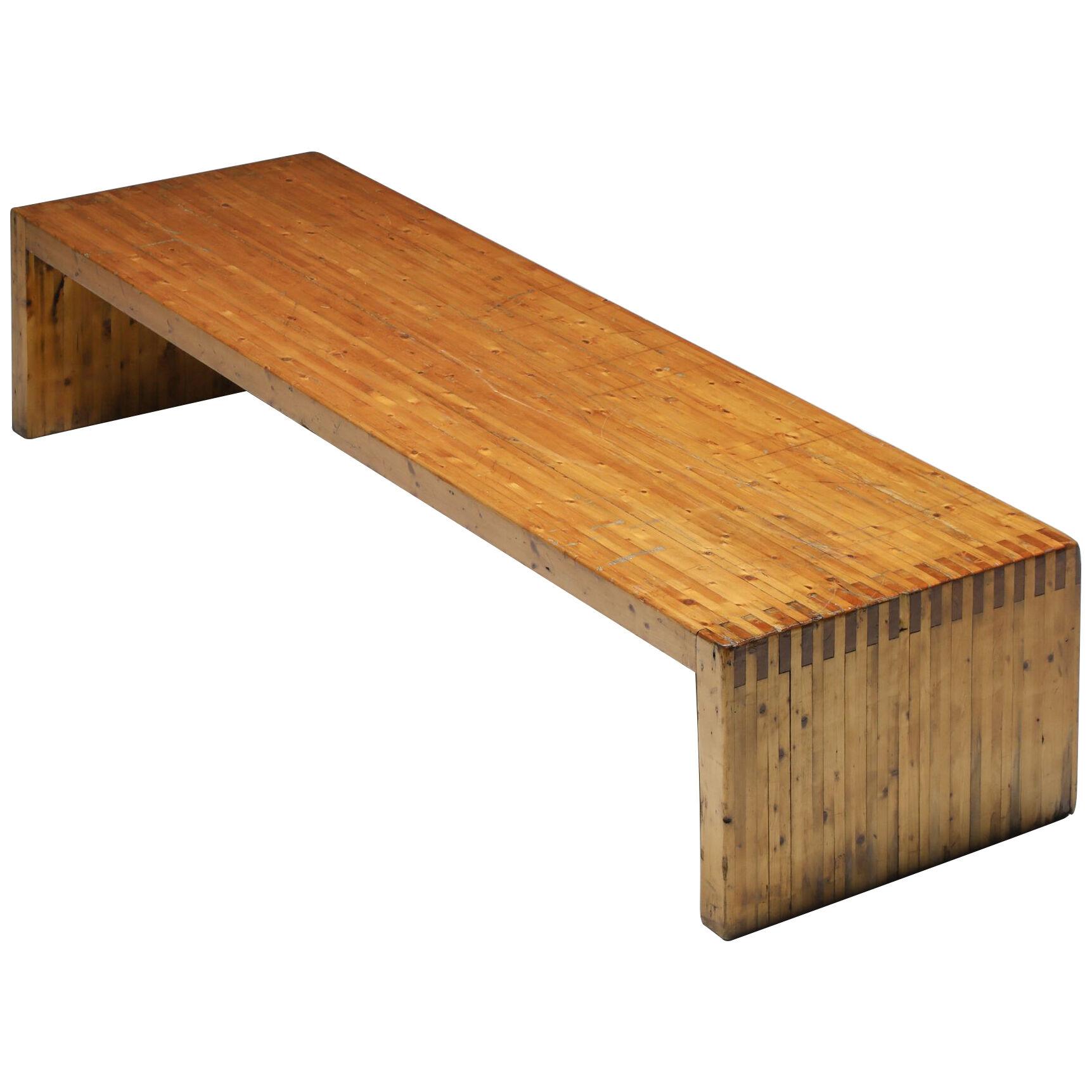 Modernist Wooden Bench - 1930's