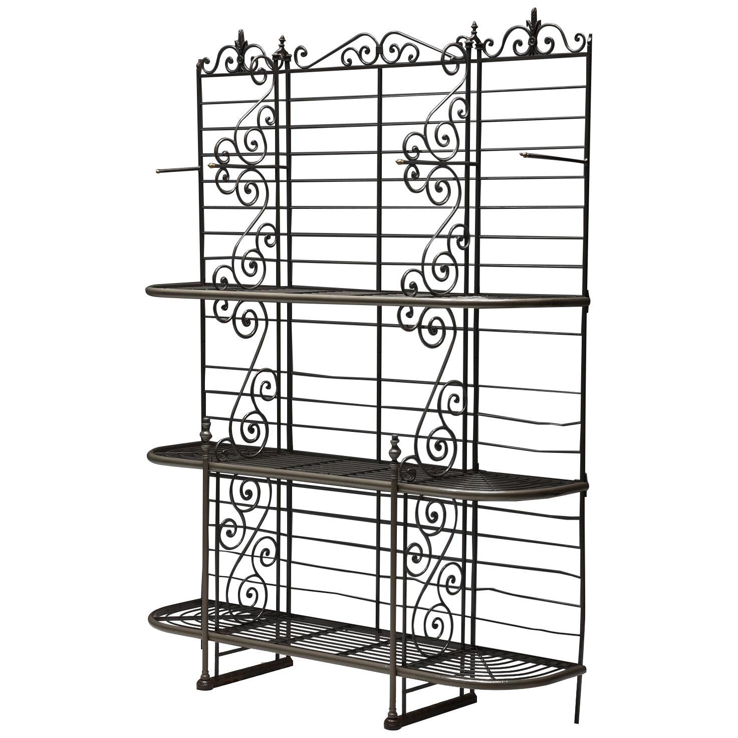 Antique Bakery Rack in Wrought Iron - 1920's