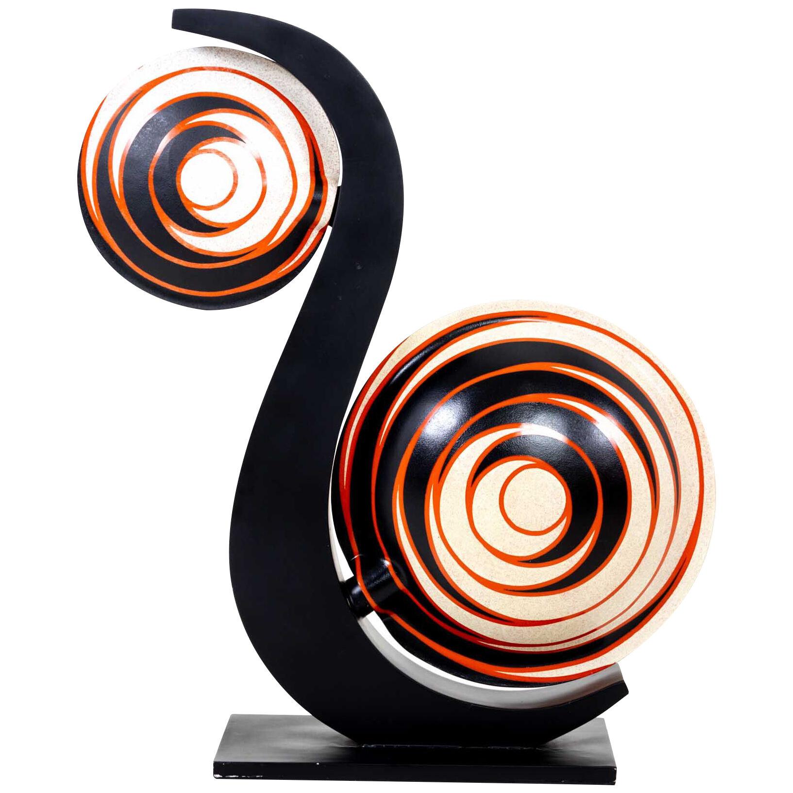 Large Table Lamp in the shape of a Snail, Italy 20th Century
