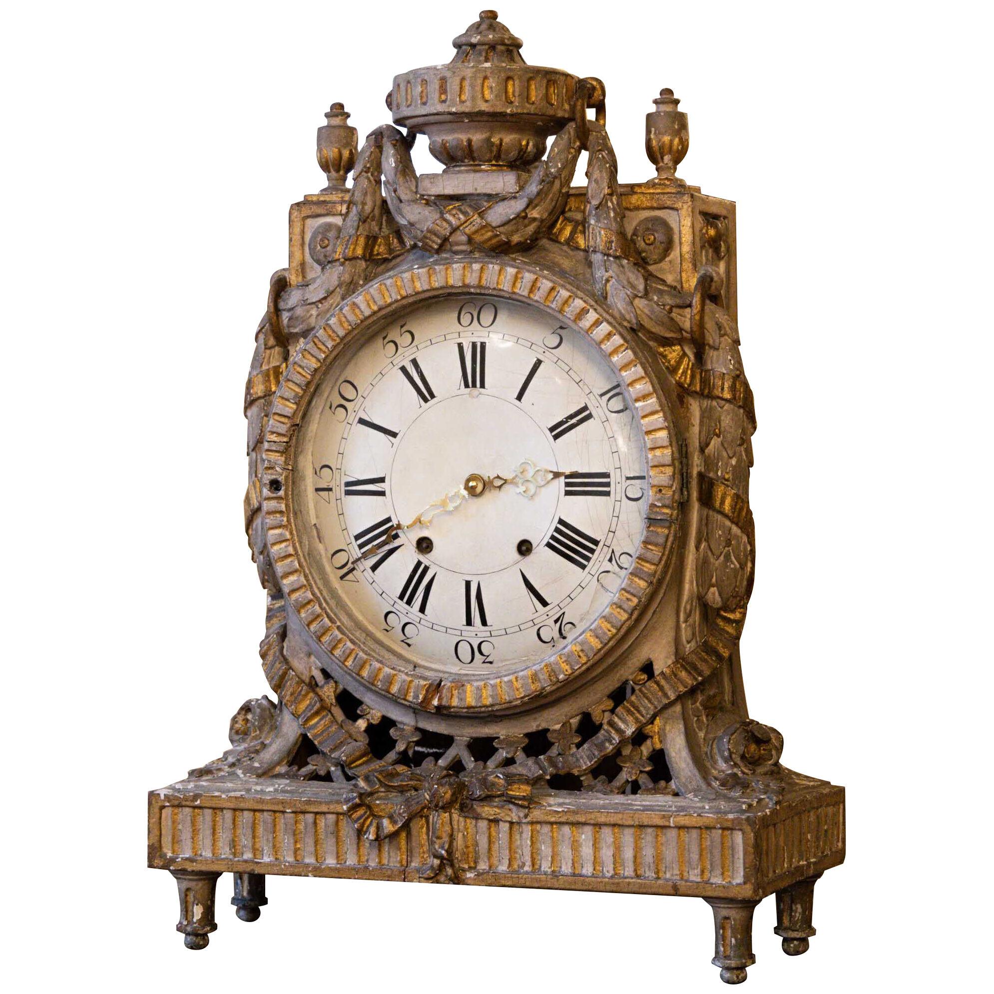 Louis Seize Mantel Clock, Southern Germany circa 1780