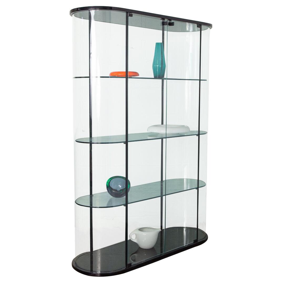 Pace Collection Tall Rounded Glass Vitrine 
