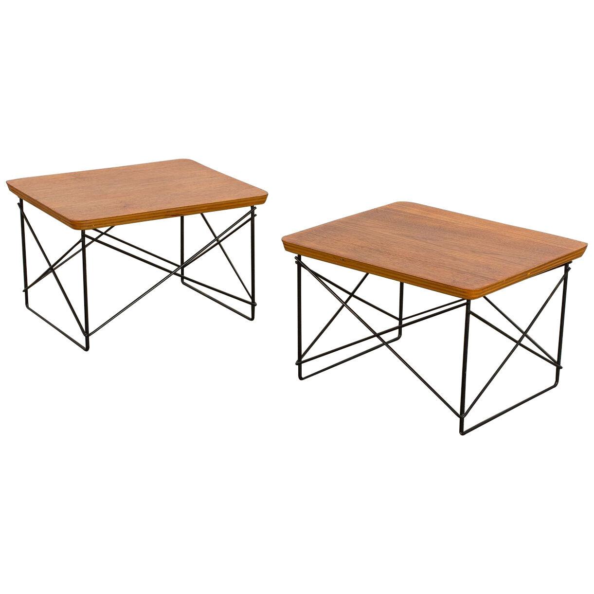 Early Eames LTR Side Tables