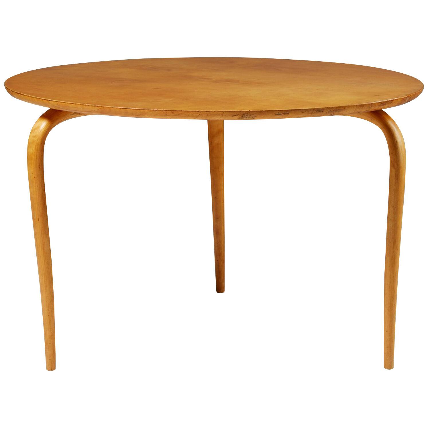 Occasional table Annika designed by Bruno Mathsson for Karl Mathsson,