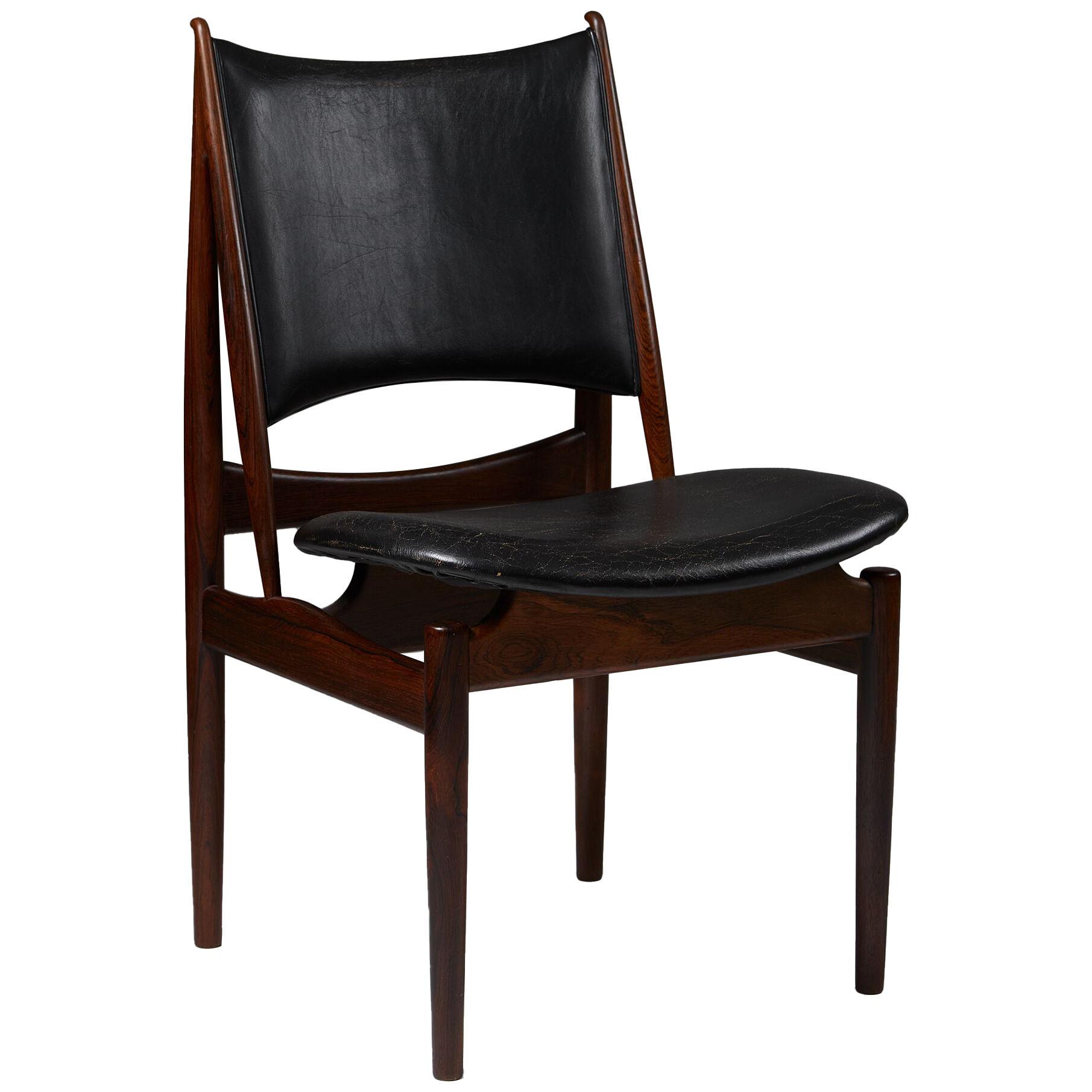 Chair “Egyptian” designed by Finn Juhl for Niels Vodder, Denmark, 1949.