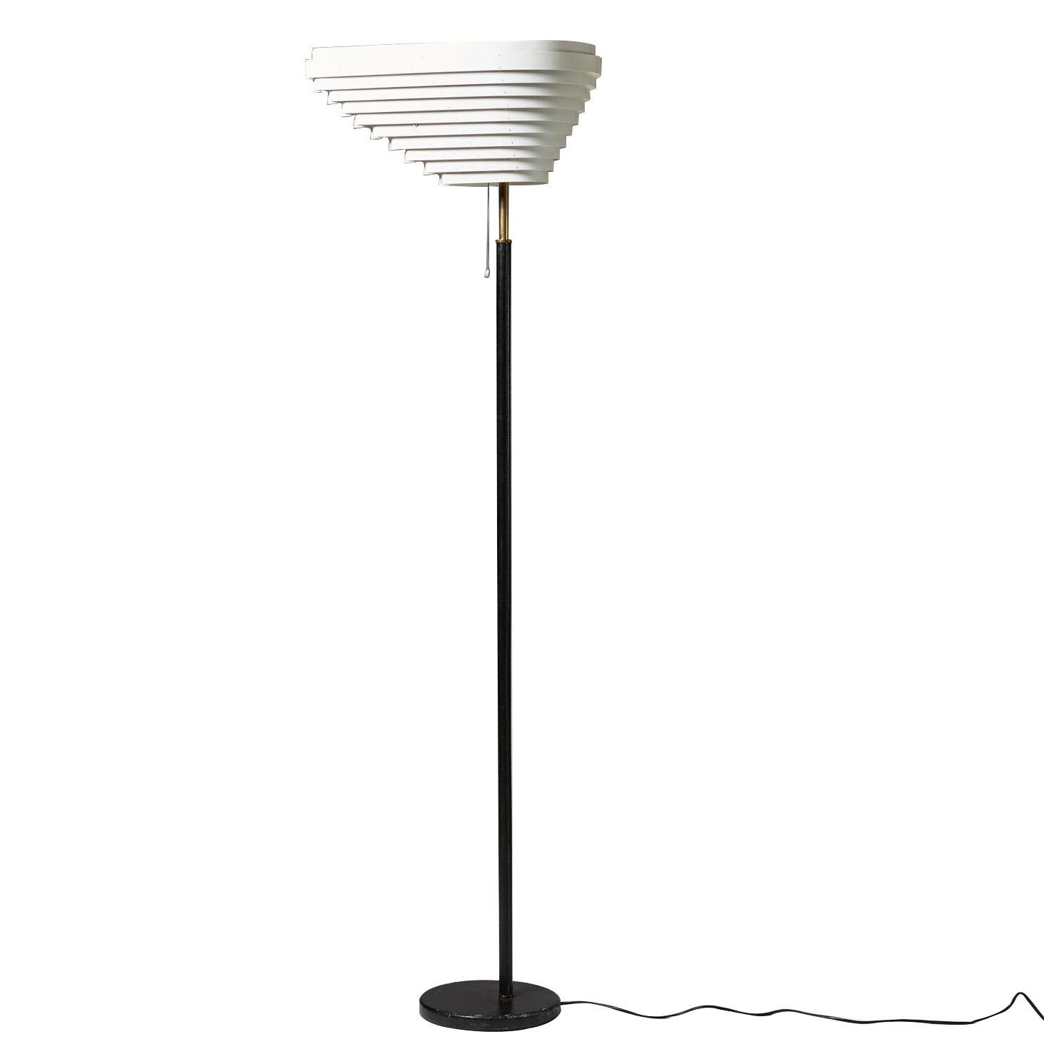 Floor lamp “Angel Wing” designed by Alvar Aalto for Valaistustyö,