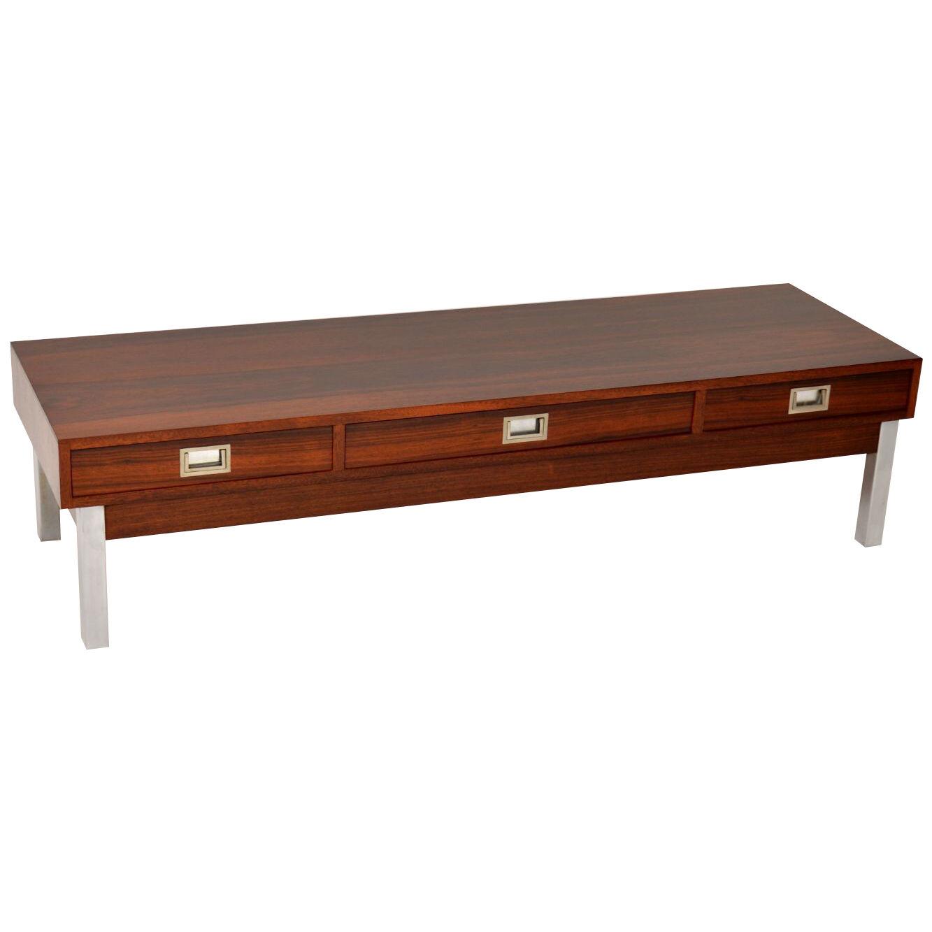 1960's Rosewood Coffee Table by Greaves & Thomas
