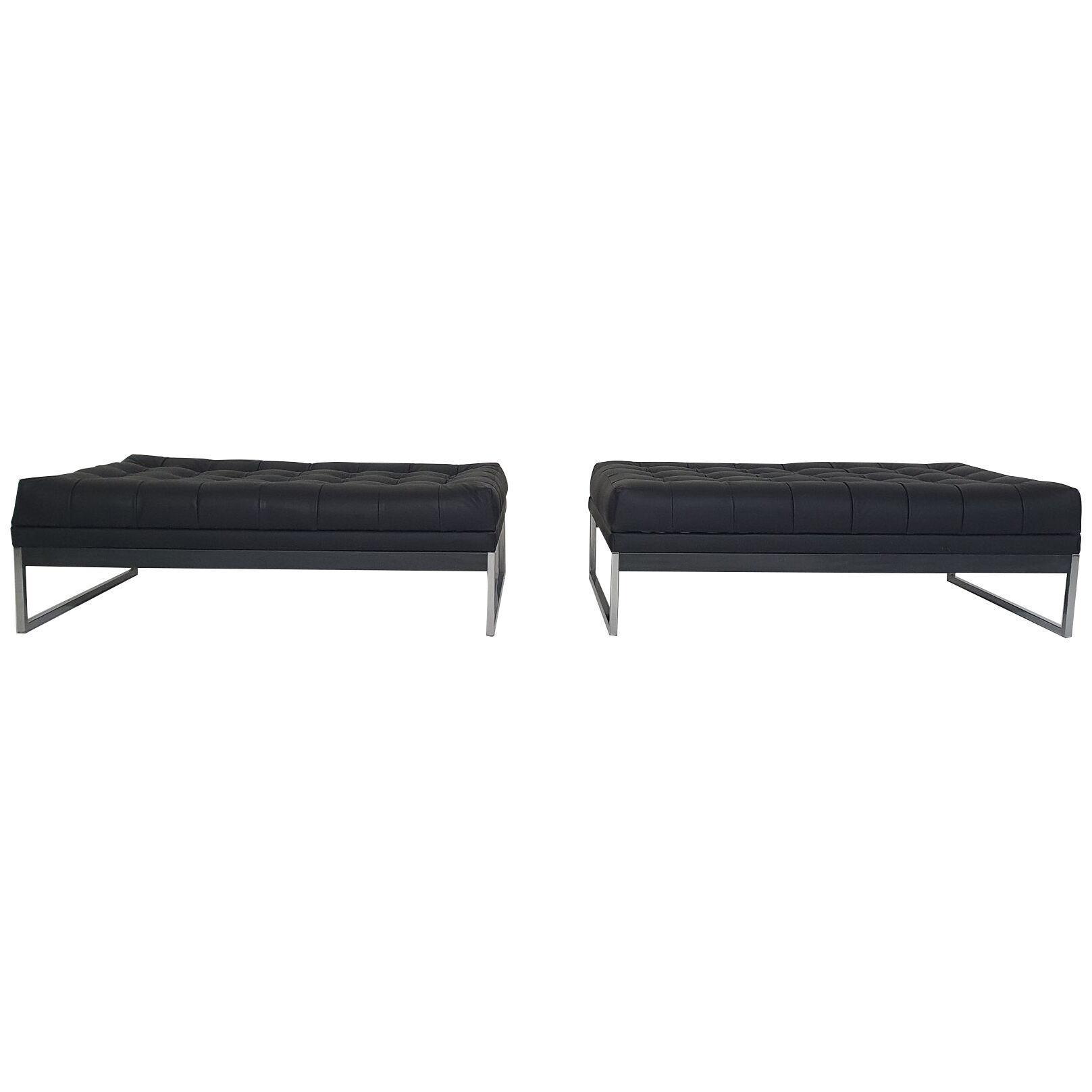 Set of two daybeds or benches by AP-originals , The Netherlands 1960's