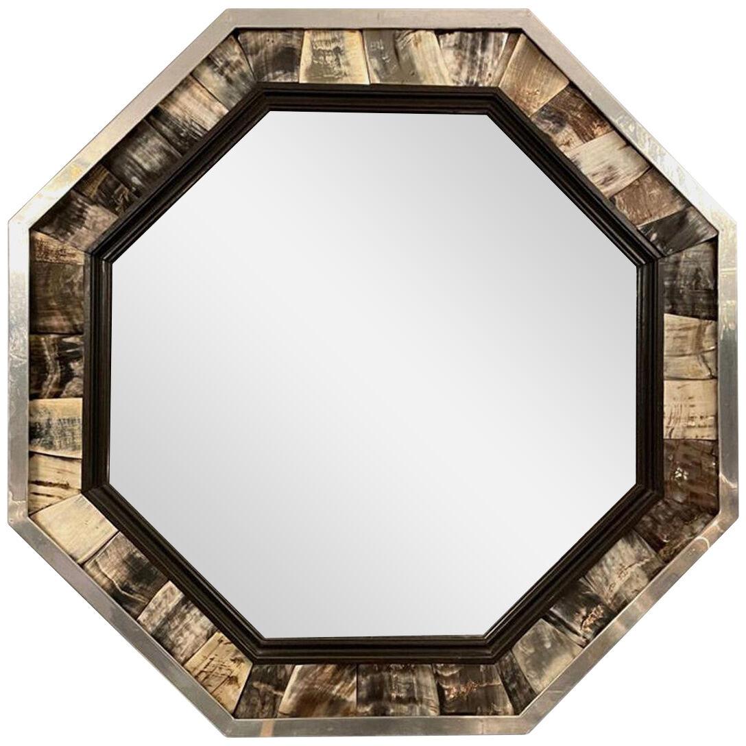 An Octagonal Mirror by Anthony Redmile, circa 1970