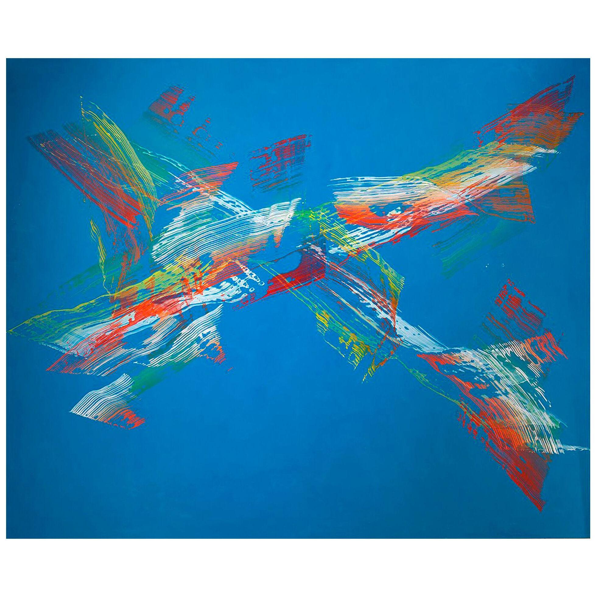 "Azul II", 2004, by José Manuel Broto