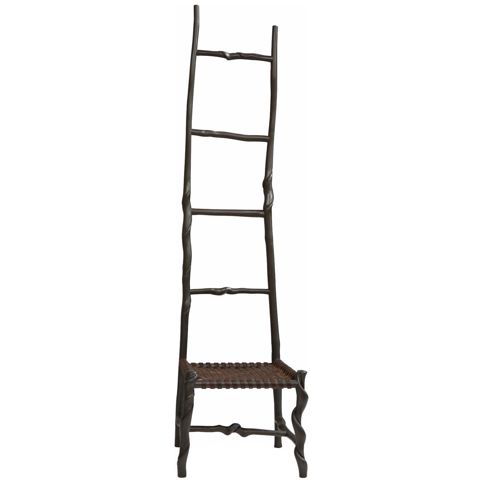 Contemporary, Twisted Stick Ladder Back Chair