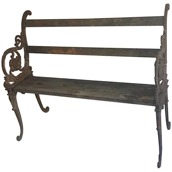 Regency Cast Iron Two Seater Bench