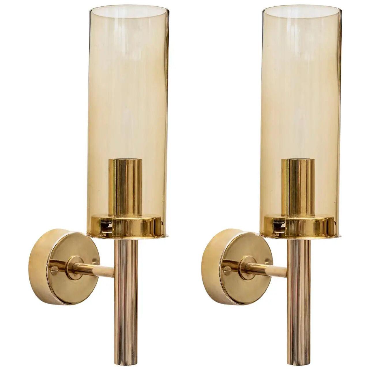 1960 Pair of Sconces by Hans-Agne Jakobsson