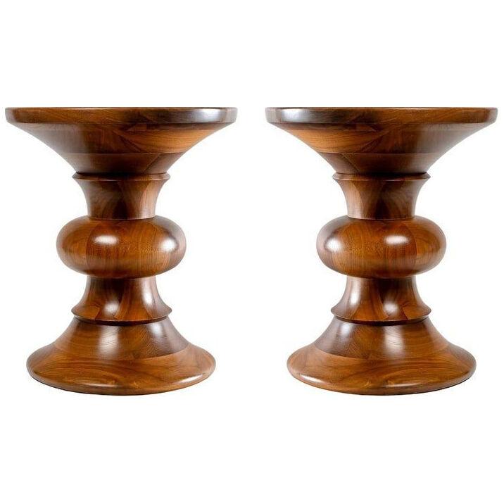 Pair of Stools Model B Charles and Ray Eame, 1970
