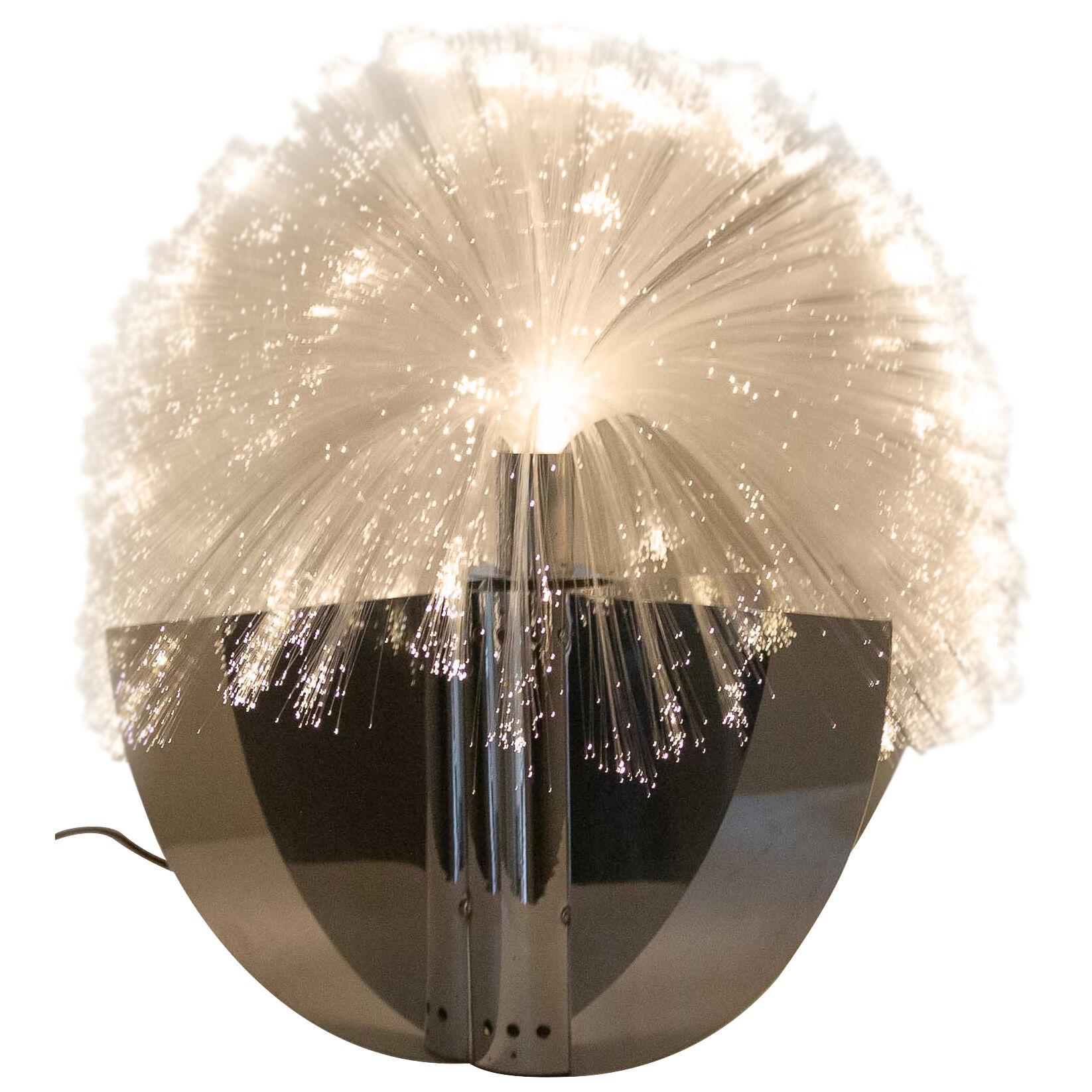 Table lamp with optic fibres by Jürgen Fischer for Zanotta, 1960s