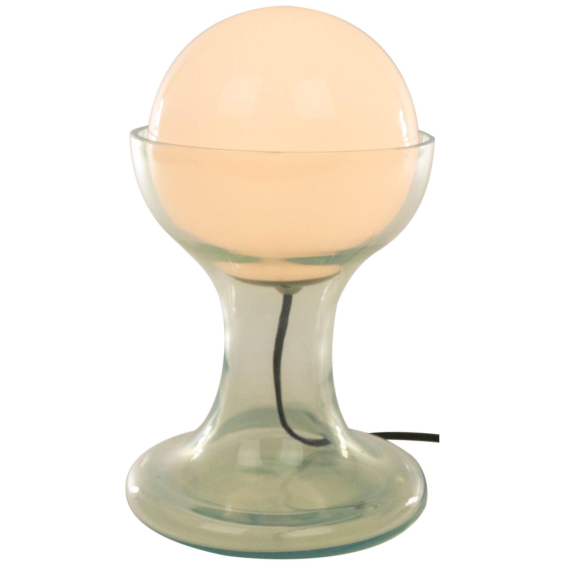 Opaline LT 215 Table Lamp by Carlo Nason for A.V. Mazzega, 1960s