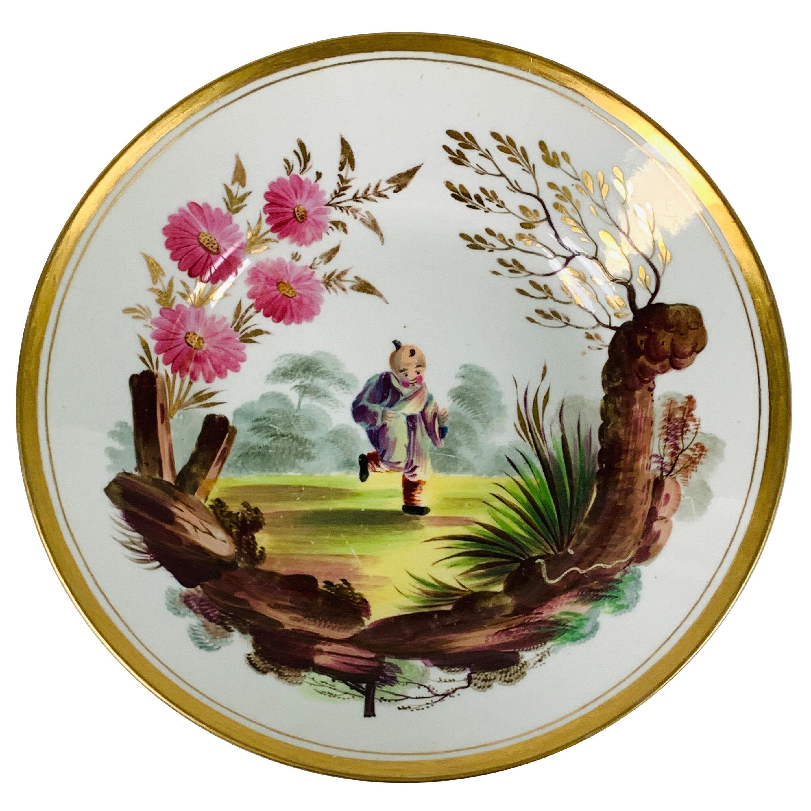 From the Collection of Mario Buatta a Minton Chinoiserie Dish